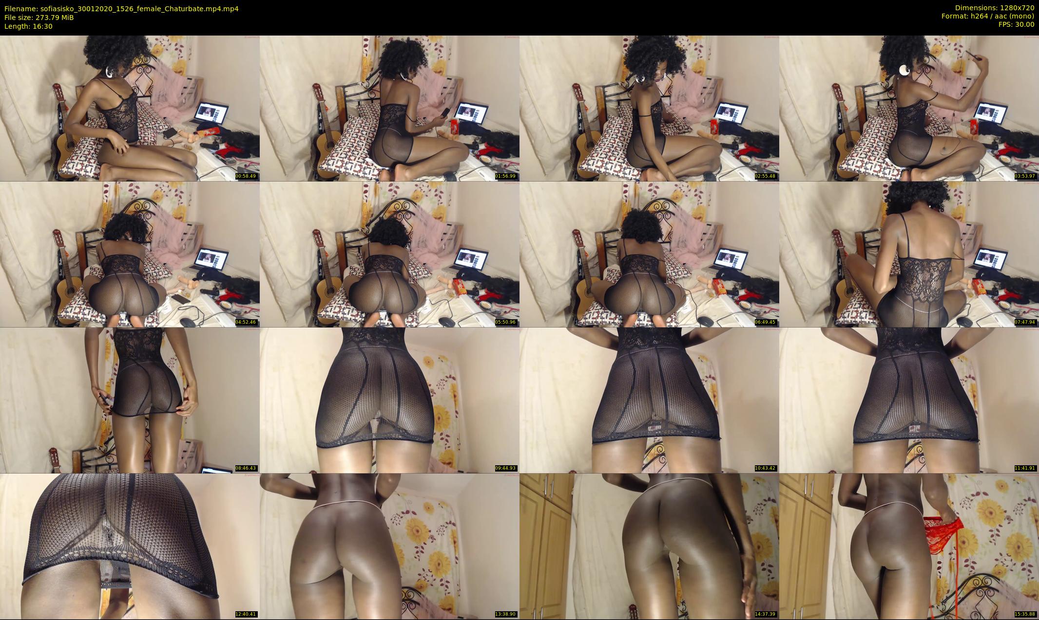 sofiasisko — 17 minute Chaturbate female cam show recording, 720p, Jan 30, 2020