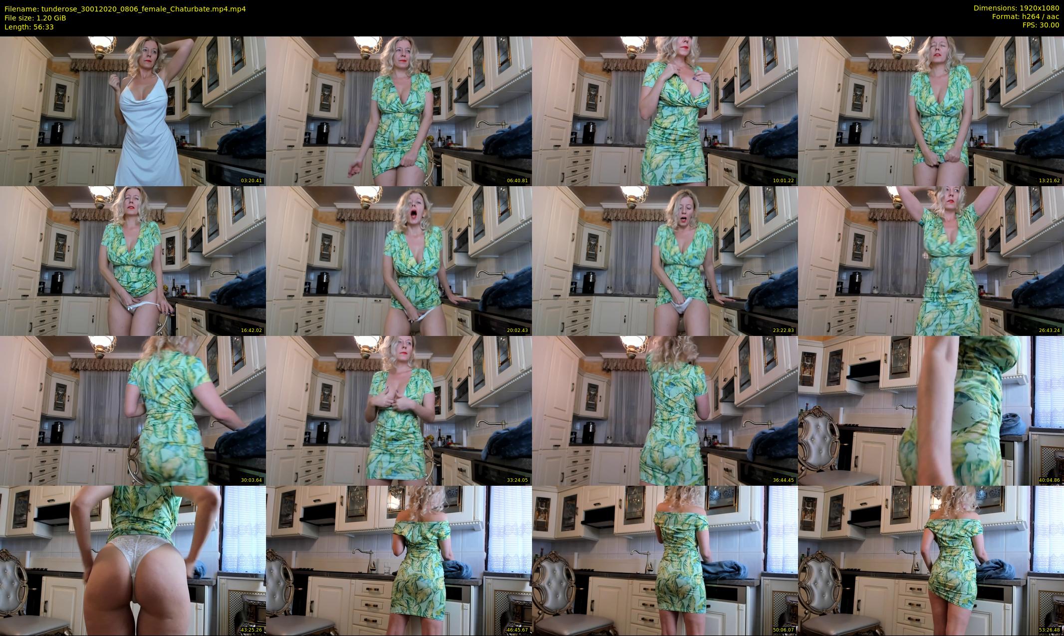tunderose — 57 minute Chaturbate female cam show recording, 1080p, Jan 30, 2020