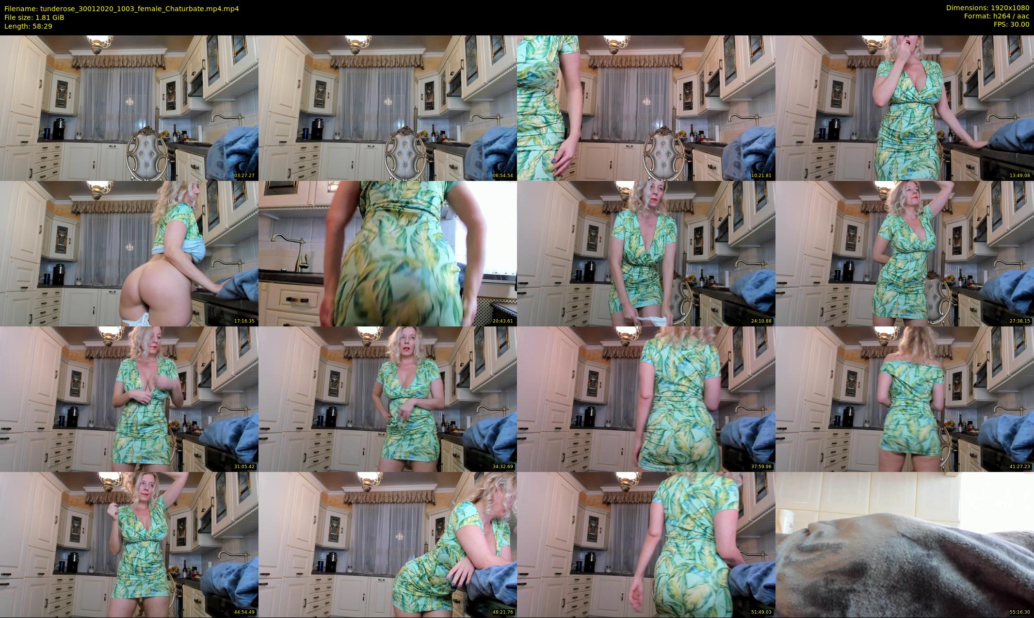 tunderose — 59 minute Chaturbate female cam show recording, 1080p, Jan 30, 2020