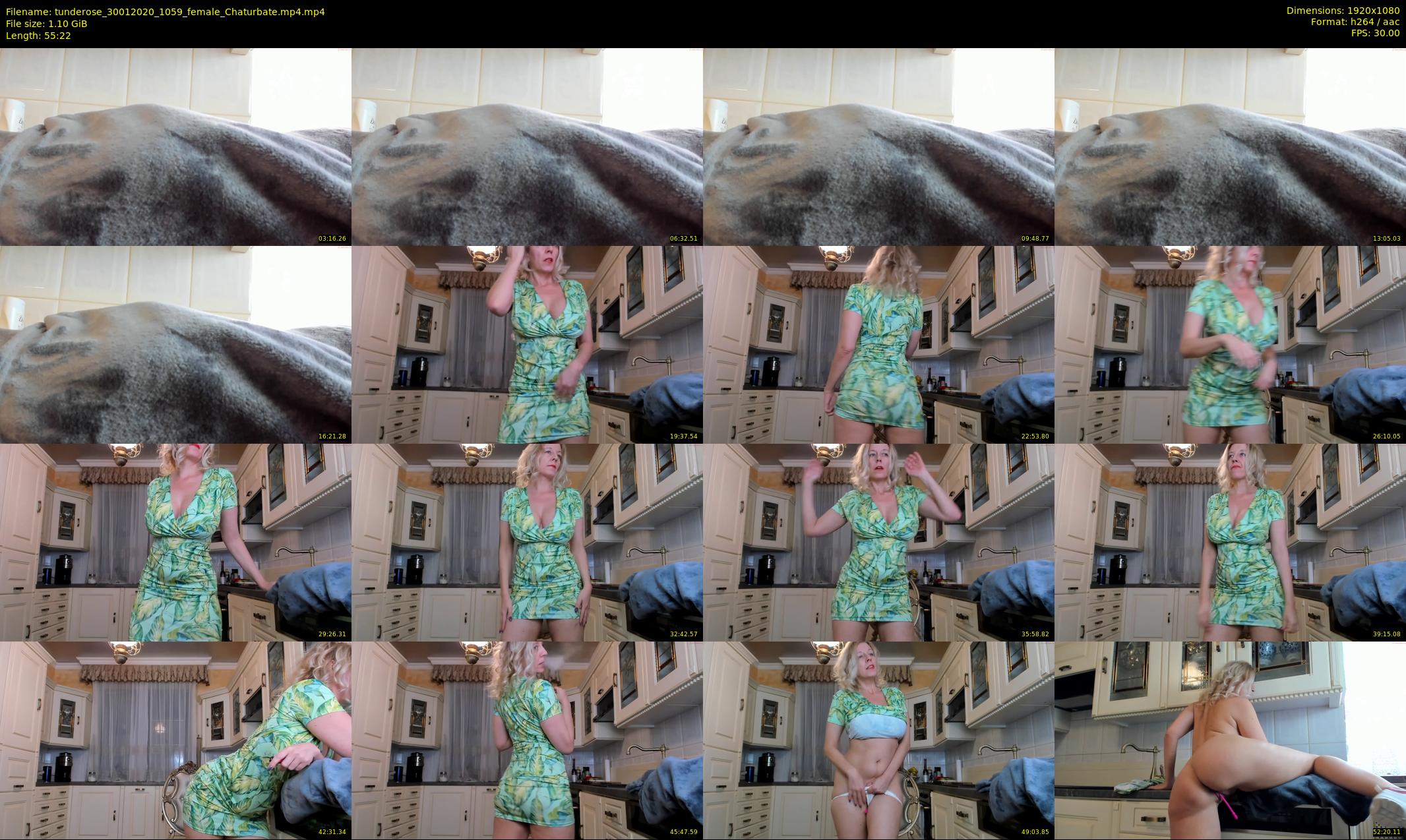 tunderose — 56 minute Chaturbate female cam show recording, 1080p, Jan 30, 2020