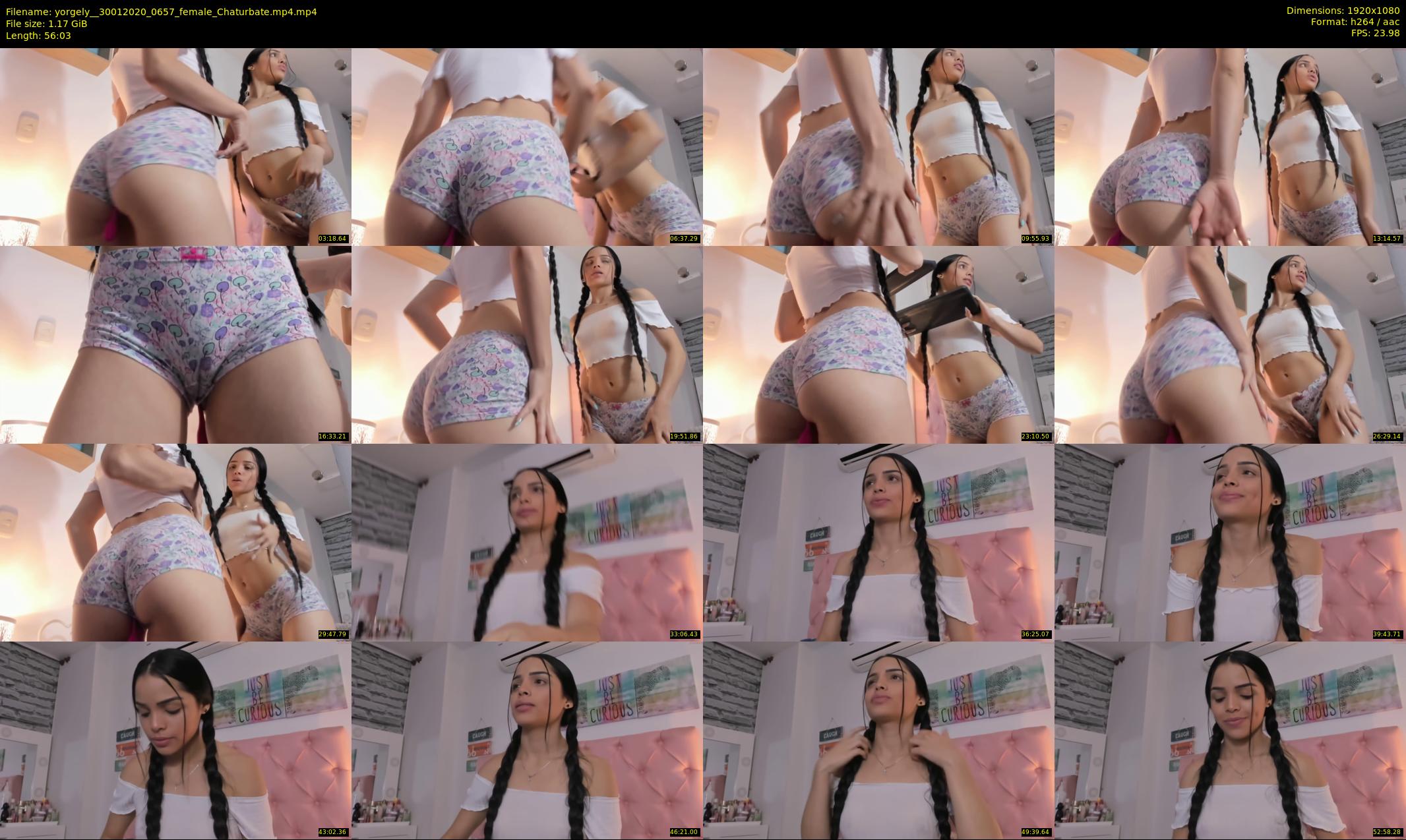 yorgely_ — 57 minute Chaturbate female cam show recording, 1080p, Jan 30, 2020