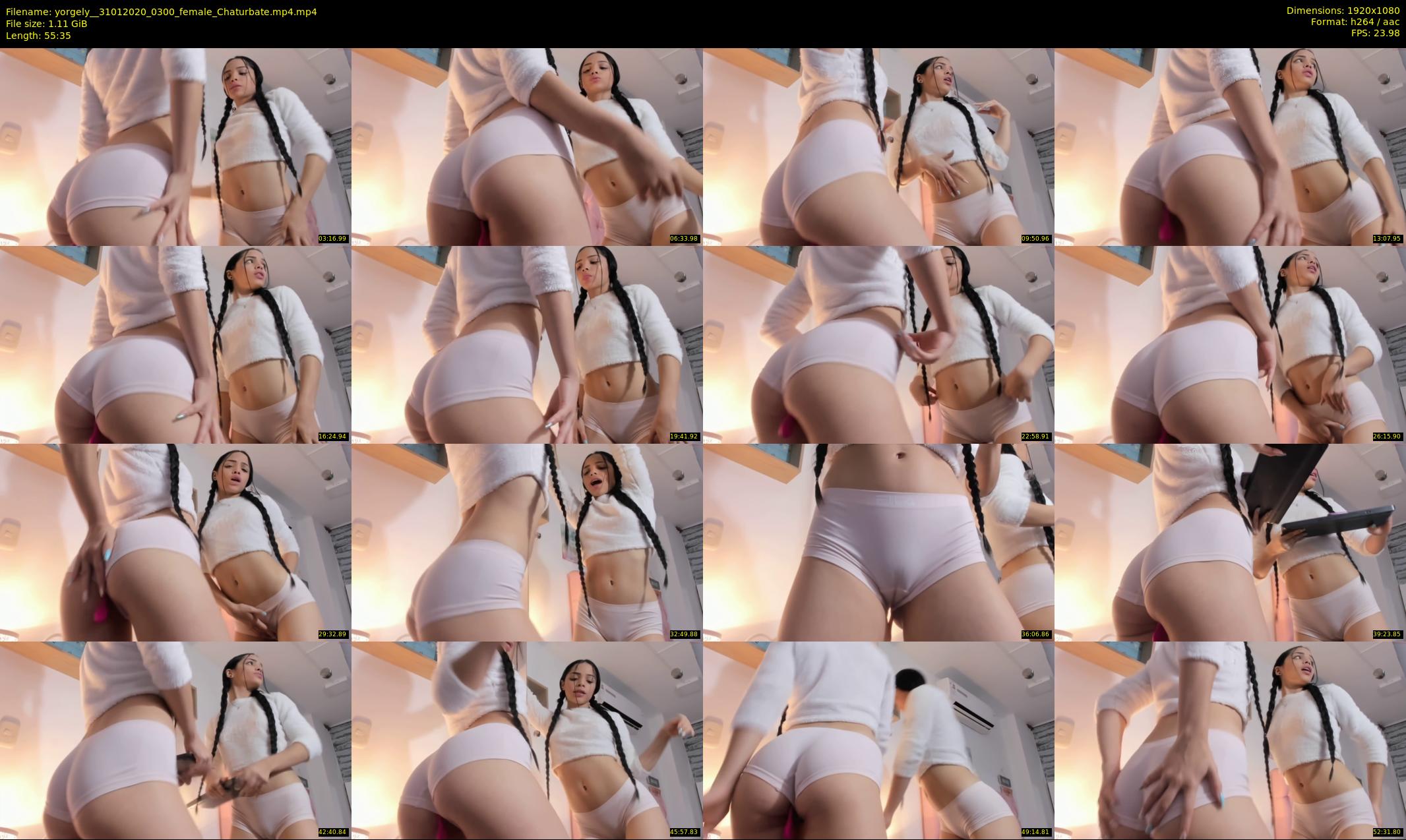 yorgely_ — 56 minute Chaturbate female cam show recording, 1080p, Jan 31, 2020