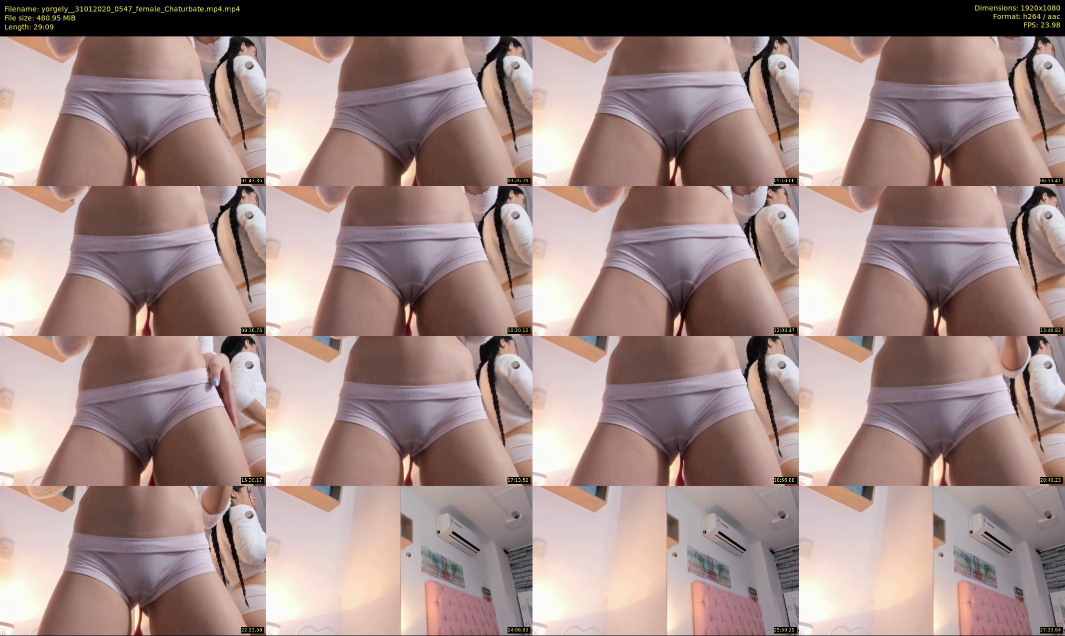 yorgely_ — 30 minute Chaturbate female cam show recording, 1080p, Jan 31, 2020