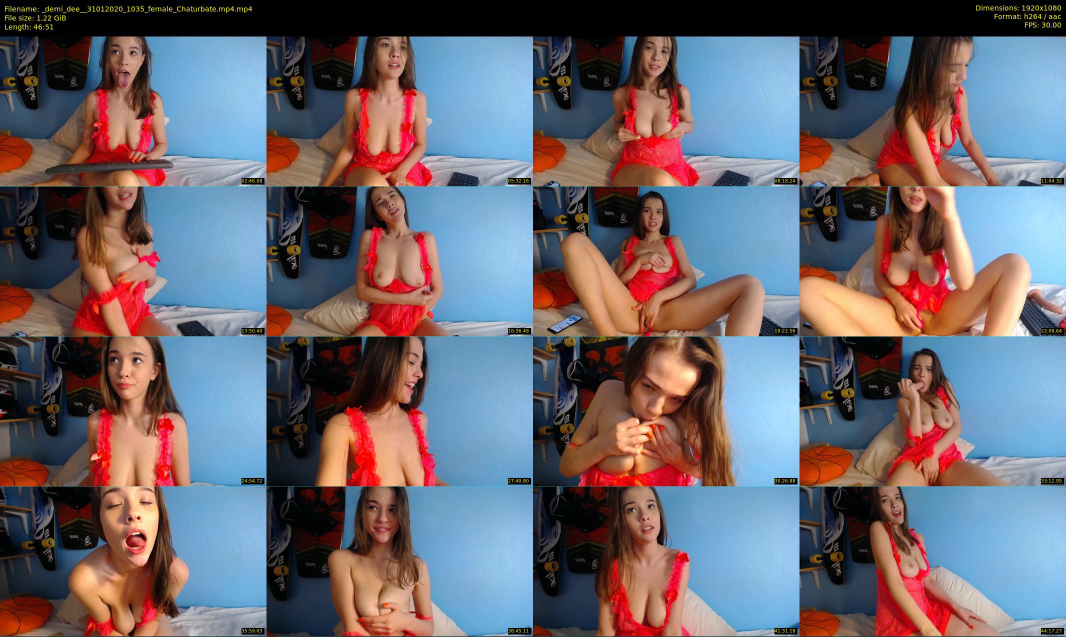 _demi_dee_ — 47 minute Chaturbate female cam show recording, 1080p, Jan 31, 2020