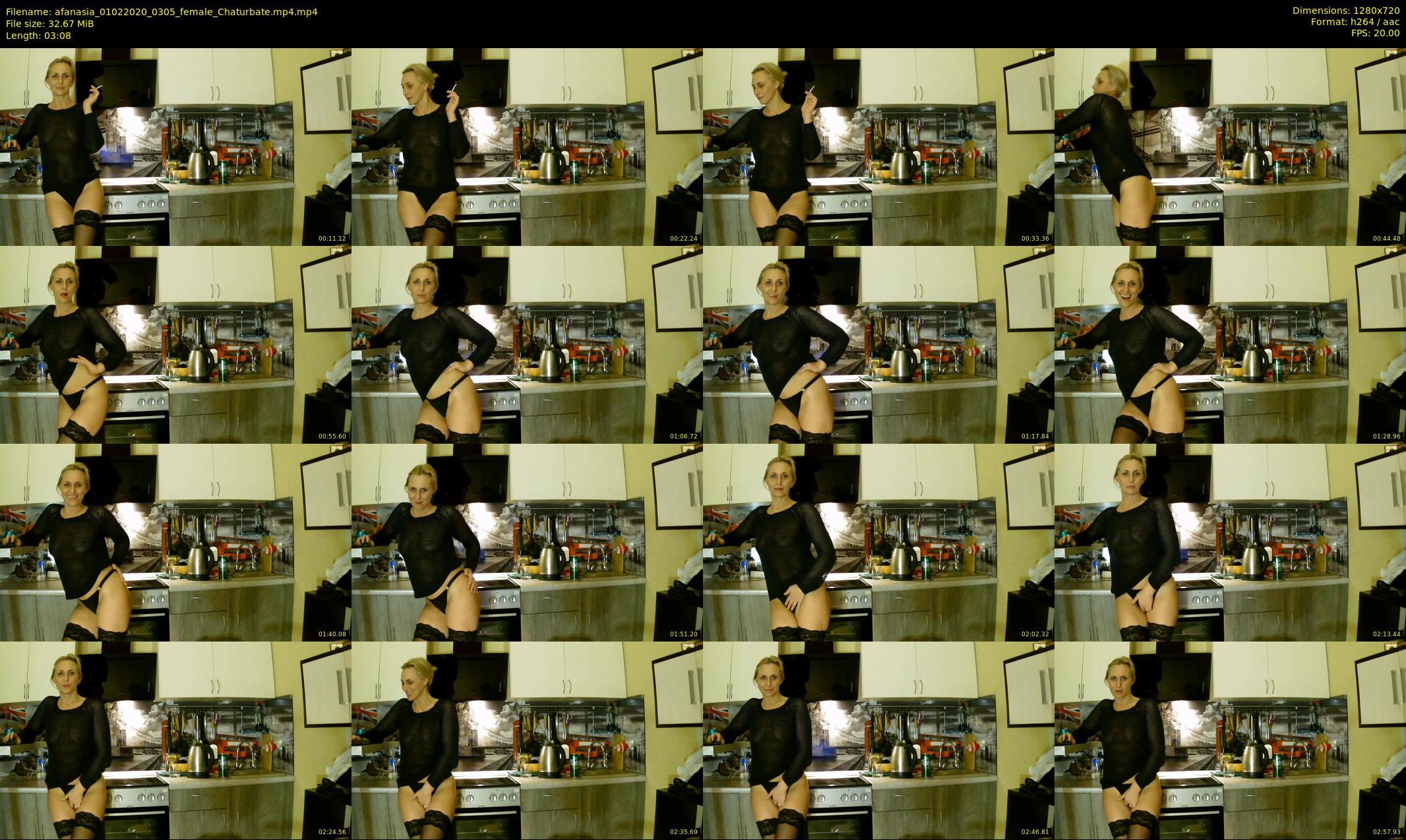 afanasia — 4 minute Chaturbate female cam show recording, 720p, Feb 1, 2020