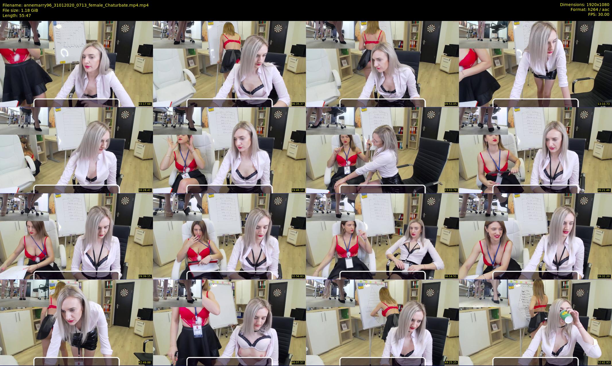 annemarry96 — 56 minute Chaturbate female cam show recording, 1080p, Jan 31, 2020