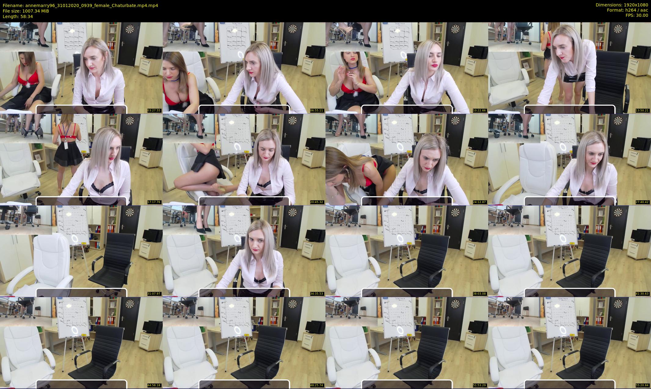 annemarry96 — 59 minute Chaturbate female cam show recording, 1080p, Jan 31, 2020