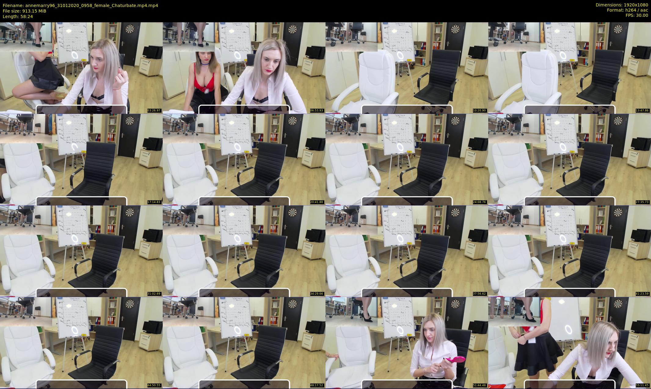 annemarry96 — 59 minute Chaturbate female cam show recording, 1080p, Jan 31, 2020