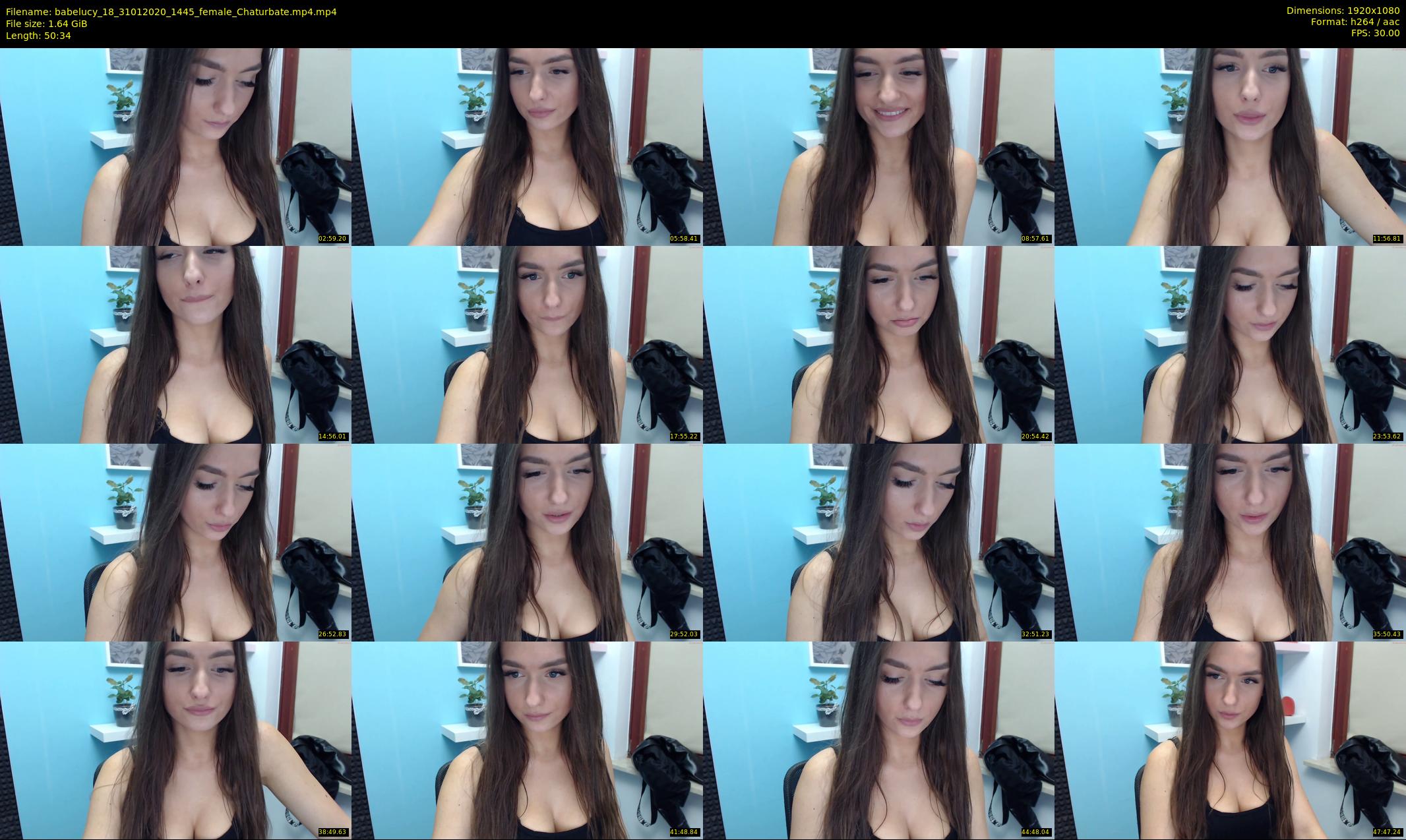 babelucy_18 — 51 minute Chaturbate female cam show recording, 1080p, Jan 31, 2020
