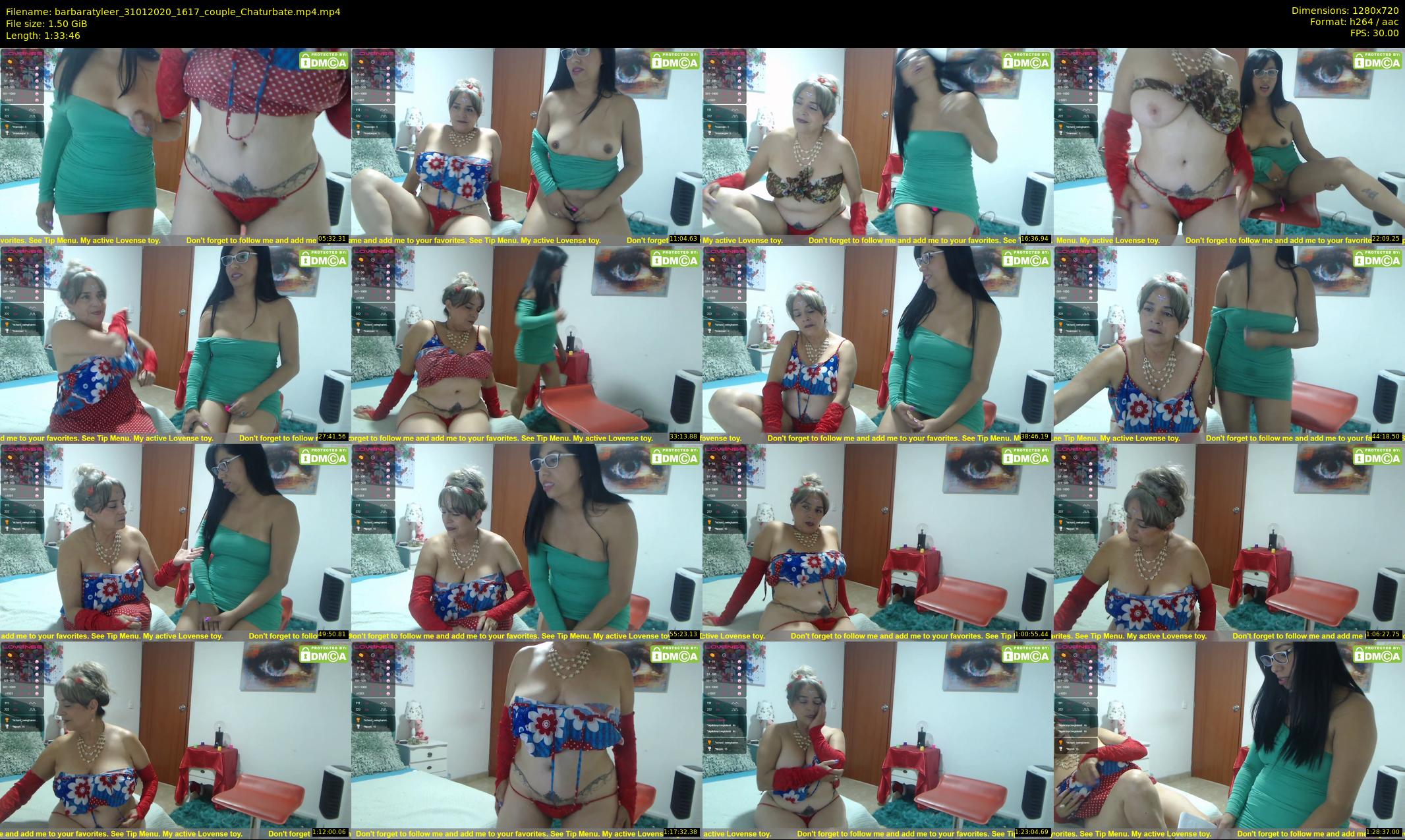 barbaratyleer — 94 minute Chaturbate couple cam show recording, 720p, Jan 31, 2020