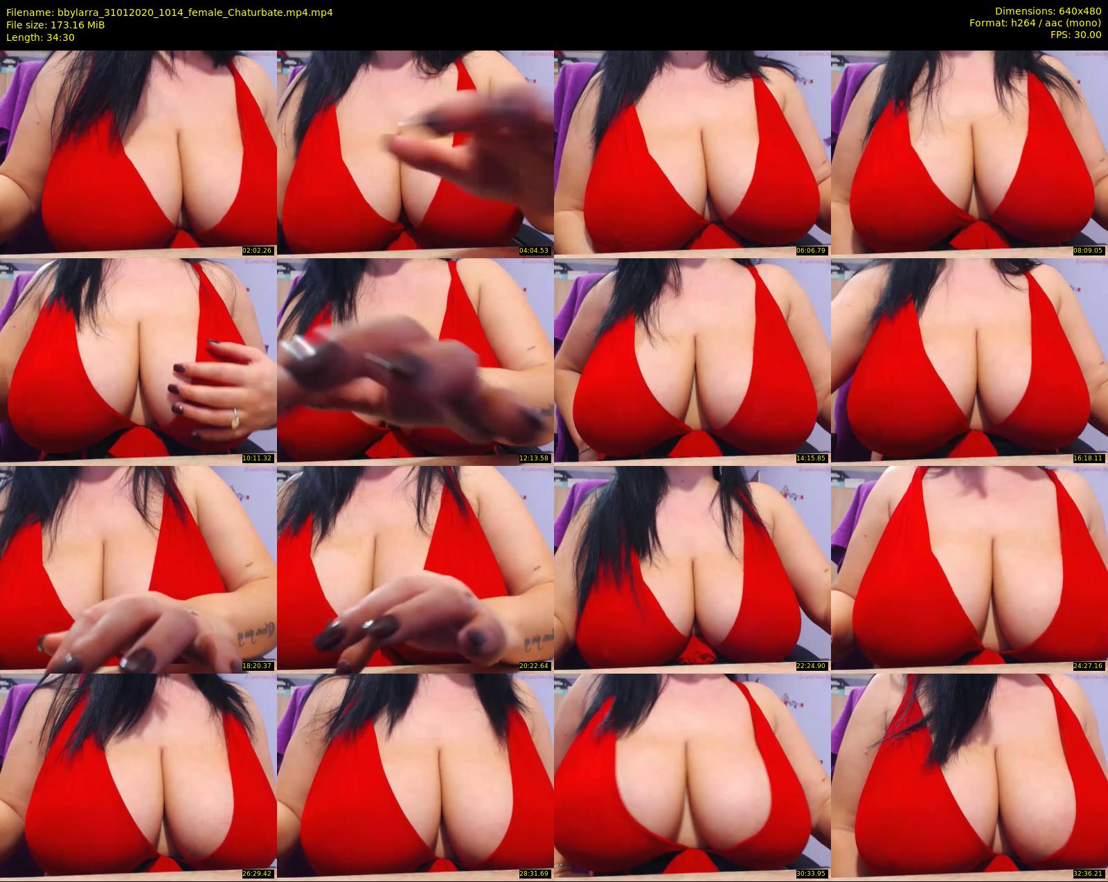 bbylarra — 35 minute Chaturbate couple cam show recording, 480p, Jan 31, 2020