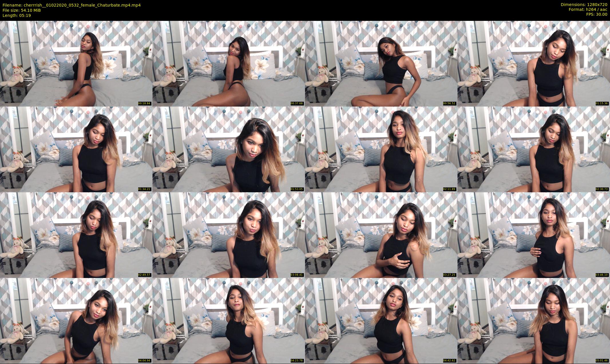 cherrrish_ — 6 minute Chaturbate female cam show recording, 720p, Feb 1, 2020