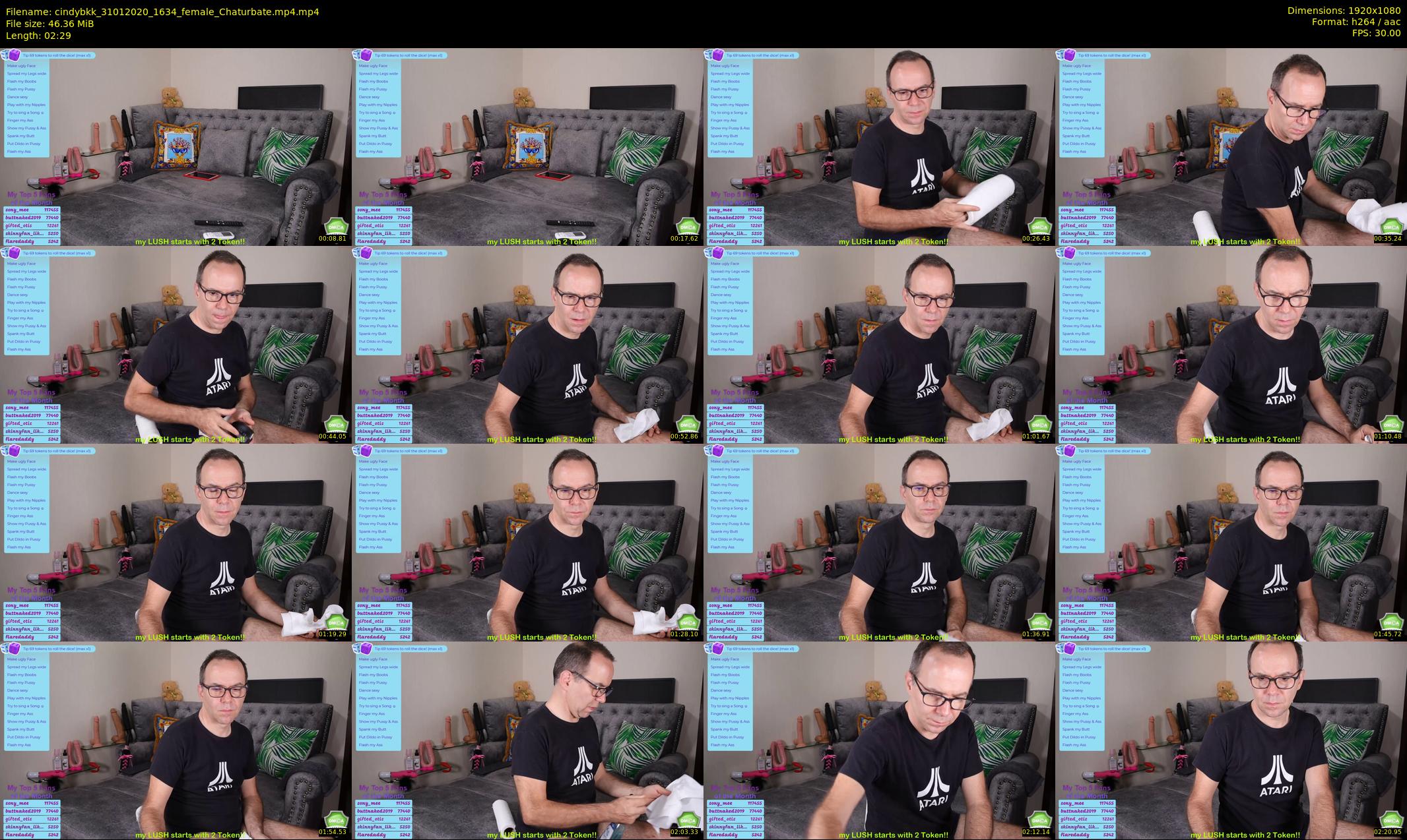 cindybkk — 3 minute Chaturbate female cam show recording, 1080p, Jan 31, 2020