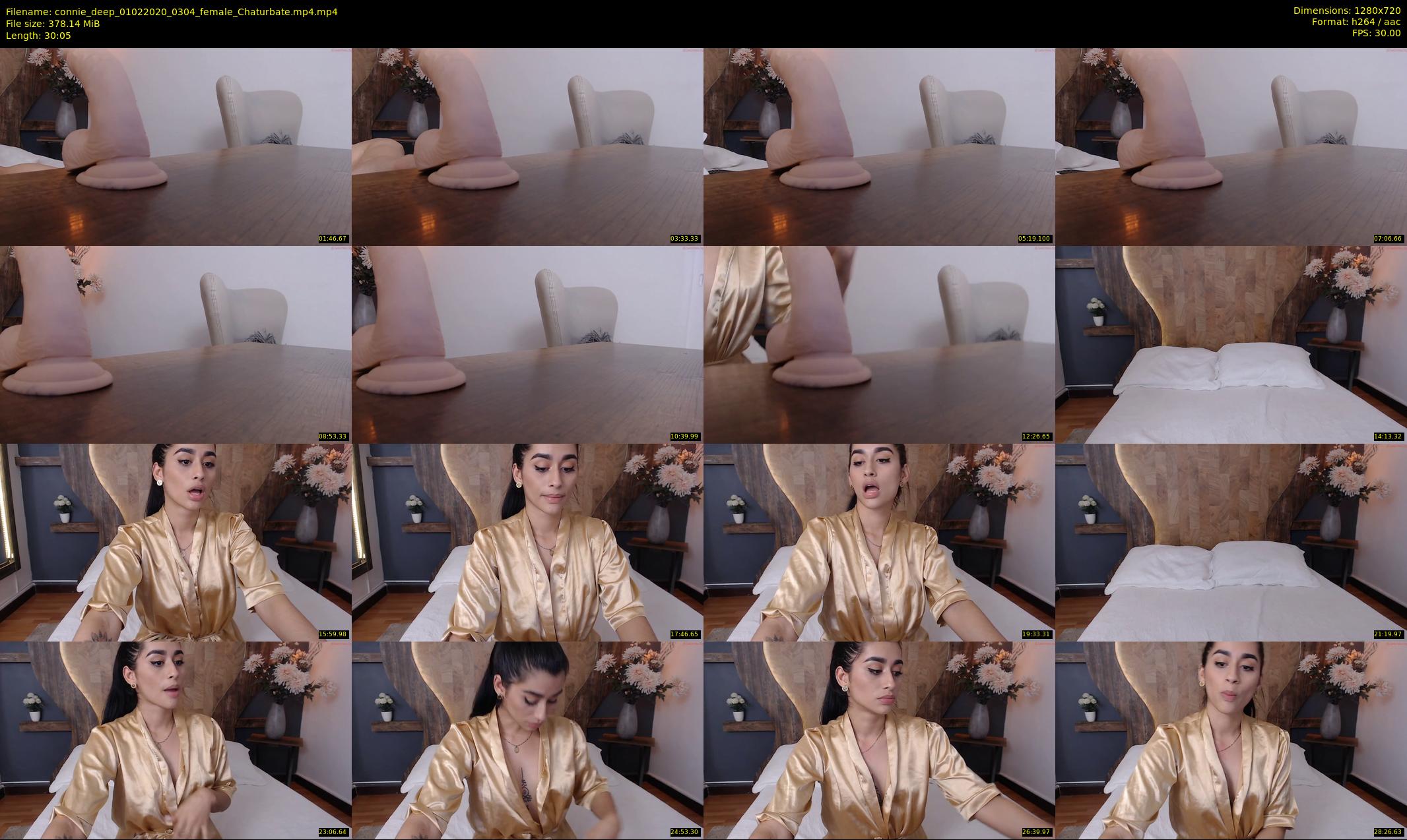 connie_deep — 31 minute Chaturbate female cam show recording, 720p, Feb 1, 2020