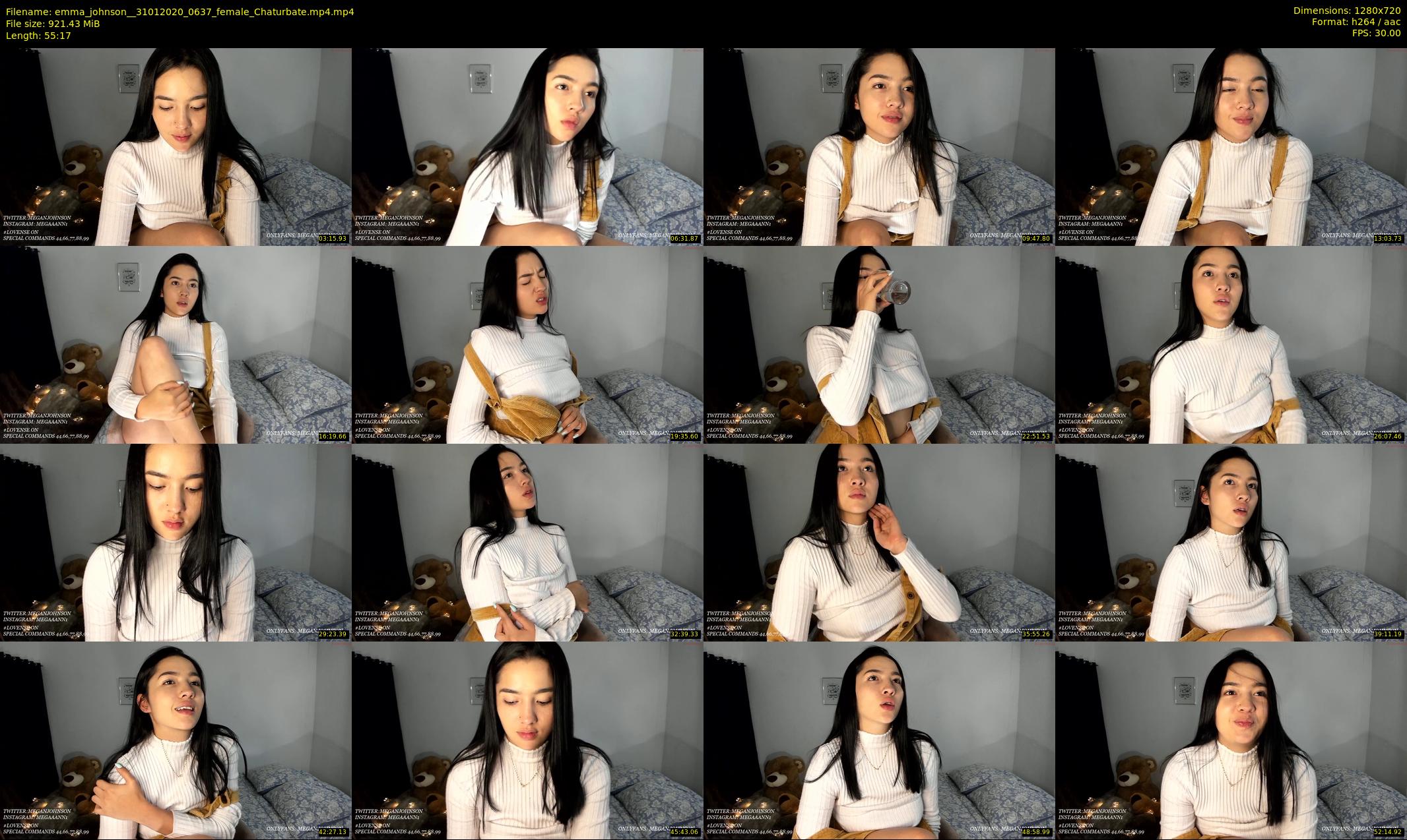 emma_johnson_ — 56 minute Chaturbate female cam show recording, 720p, Jan 31, 2020