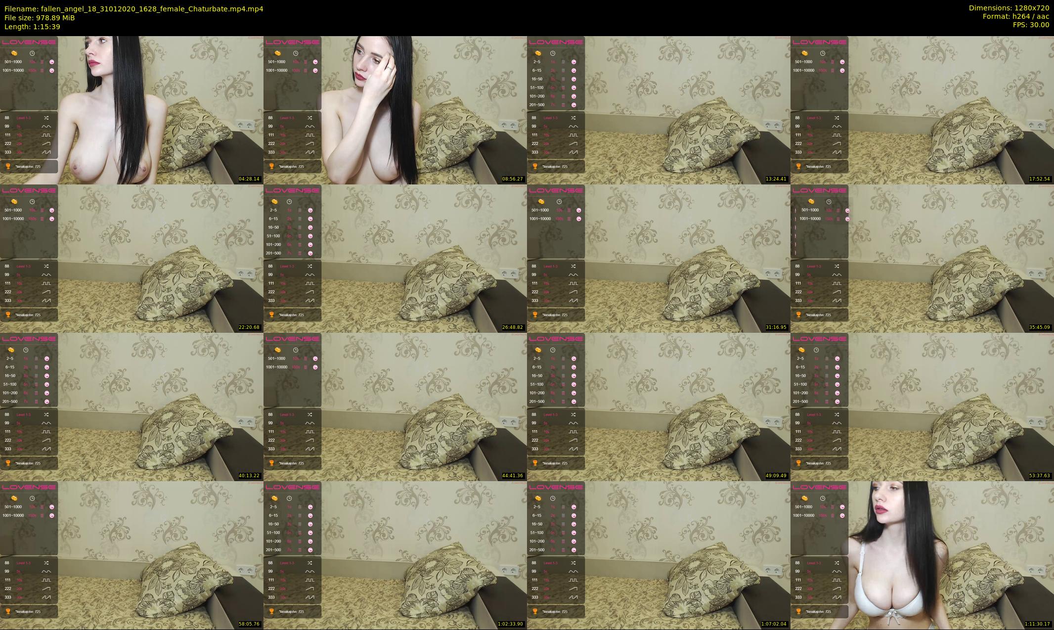 fallen_angel_18 — 76 minute Chaturbate female cam show recording, 720p, Jan 31, 2020
