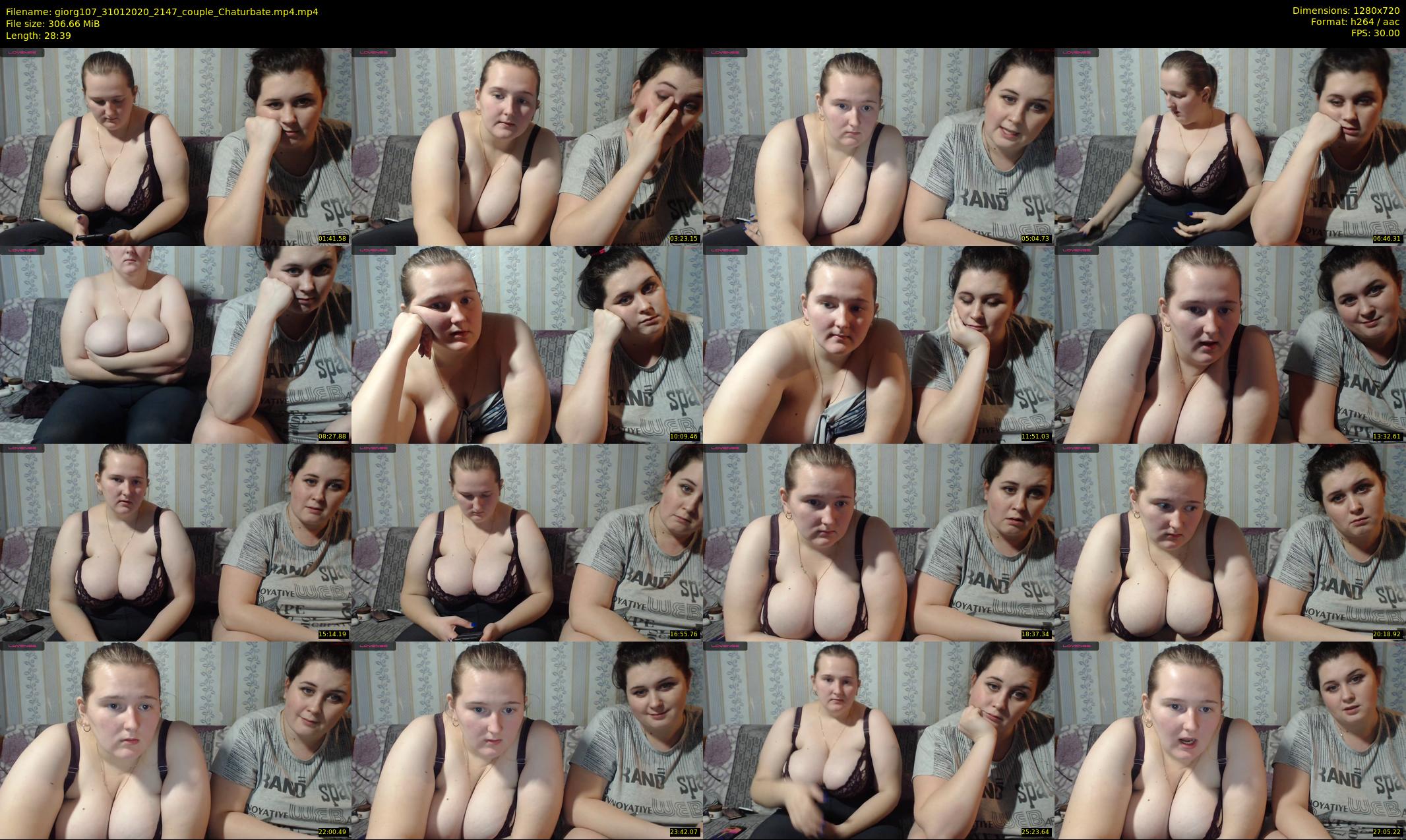 giorg107 — 29 minute Chaturbate couple cam show recording, 720p, Jan 31, 2020