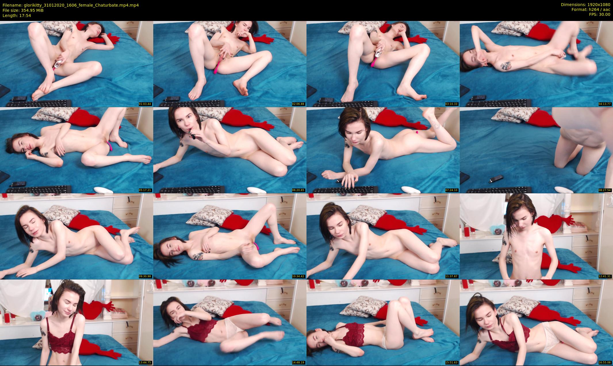 glorikitty — 18 minute Chaturbate female cam show recording, 1080p, Jan 31, 2020