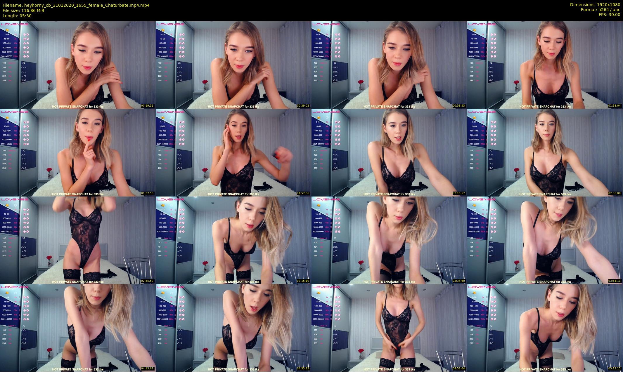 heyhorny_cb — 6 minute Chaturbate couple cam show recording, 1080p, Jan 31, 2020