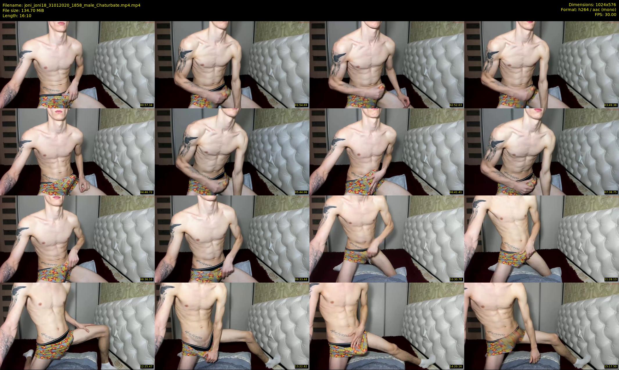 joni_joni18 — 17 minute Chaturbate male cam show recording, 480p, Jan 31, 2020