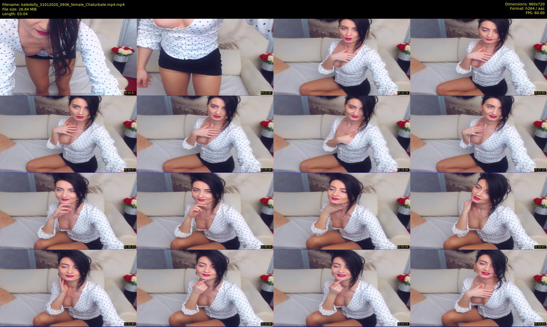 katedolly — 4 minute Chaturbate female cam show recording, 720p, Jan 31, 2020