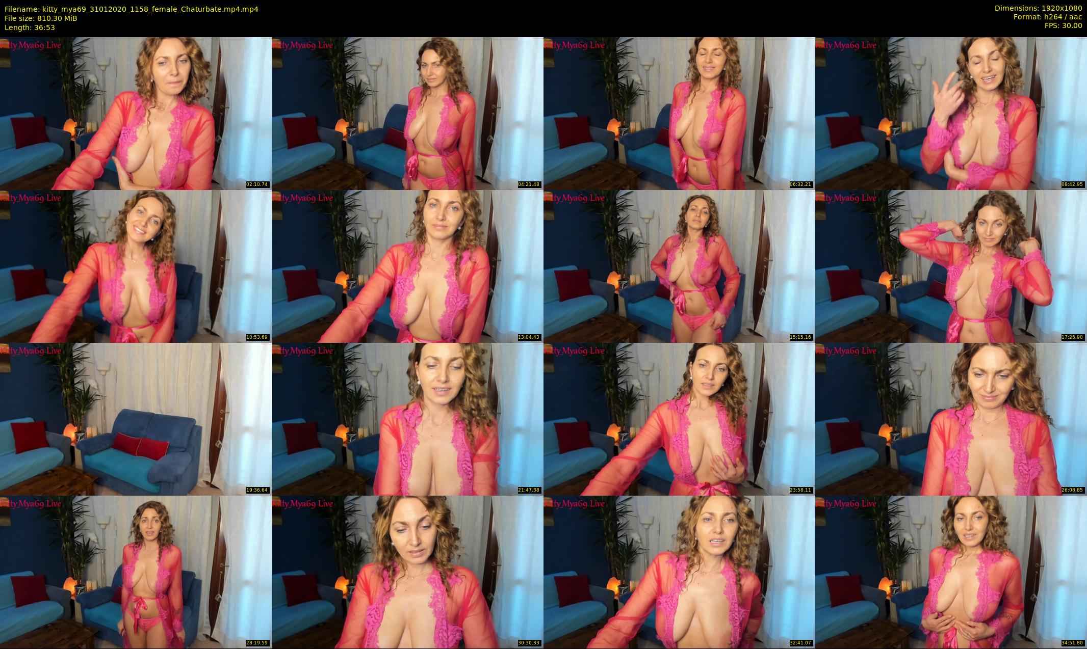 kitty_mya69 — 37 minute Chaturbate female cam show recording, 1080p, Jan 31, 2020