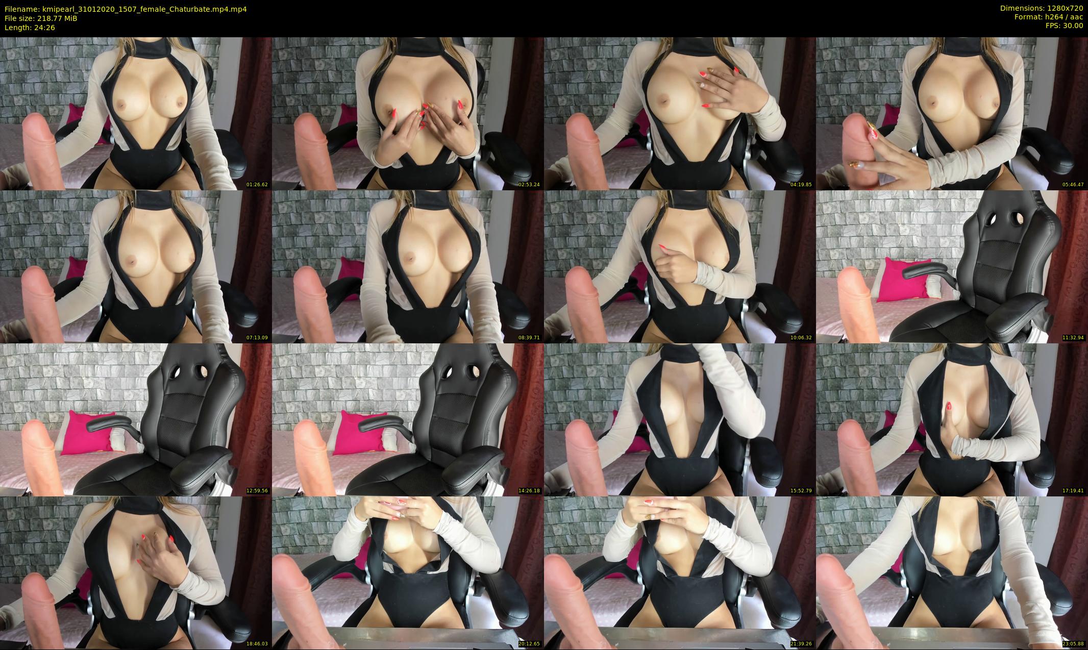 kmipearl — 25 minute Chaturbate female cam show recording, 720p, Jan 31, 2020