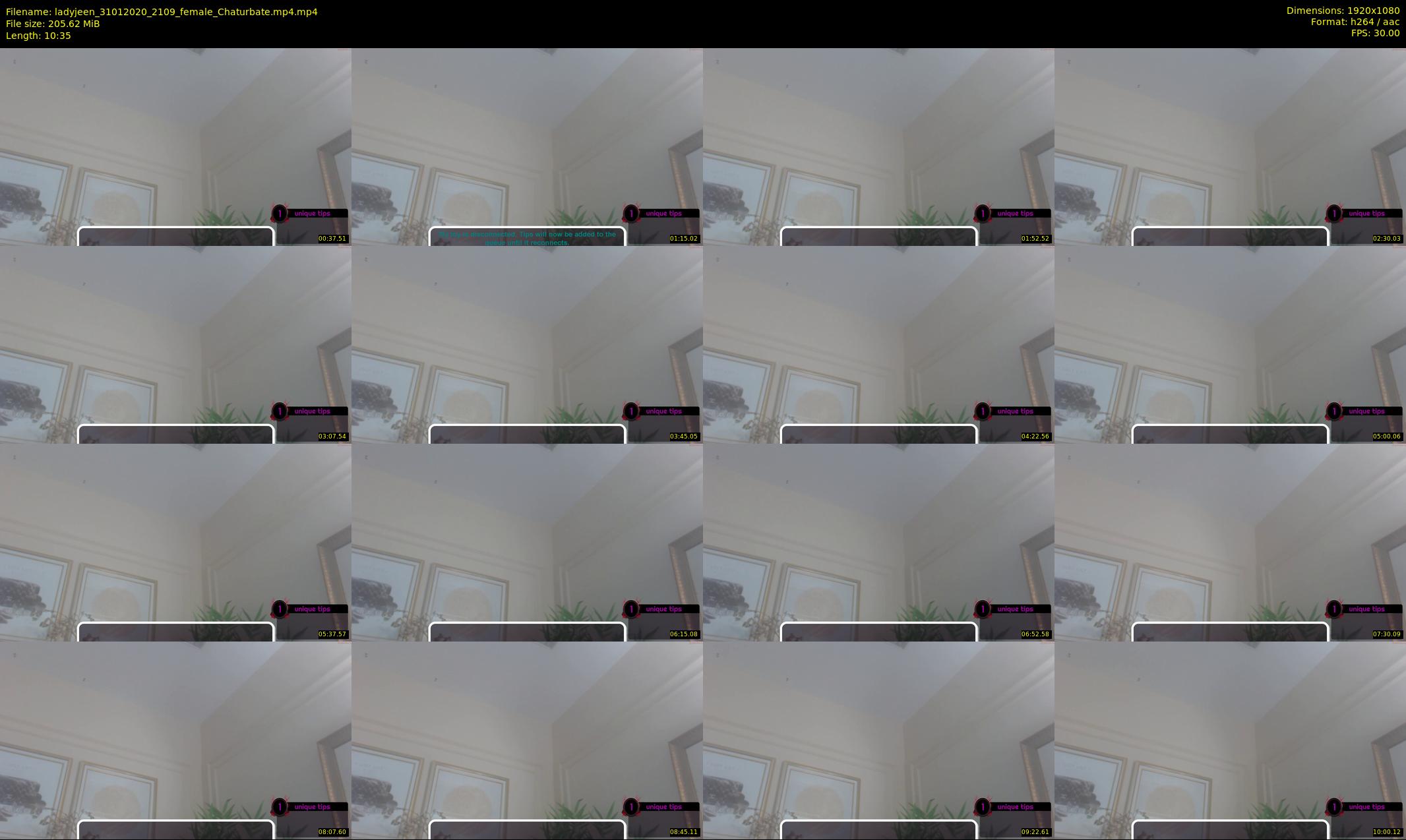 ladyjeen — 11 minute Chaturbate female cam show recording, 1080p, Jan 31, 2020