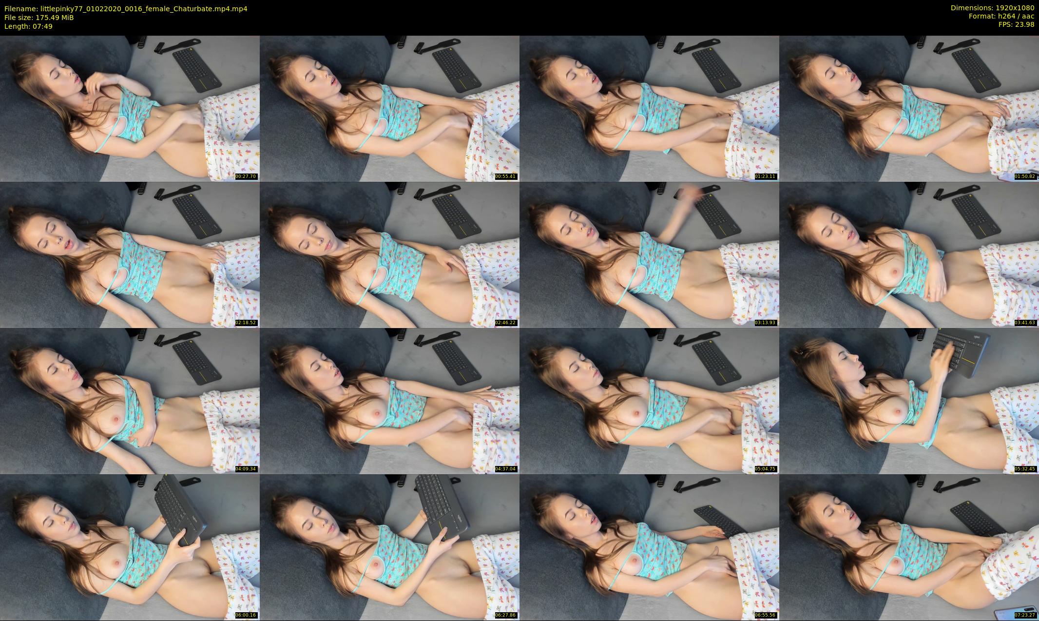 littlepinky77 — 8 minute Chaturbate female cam show recording, 1080p, Feb 1, 2020