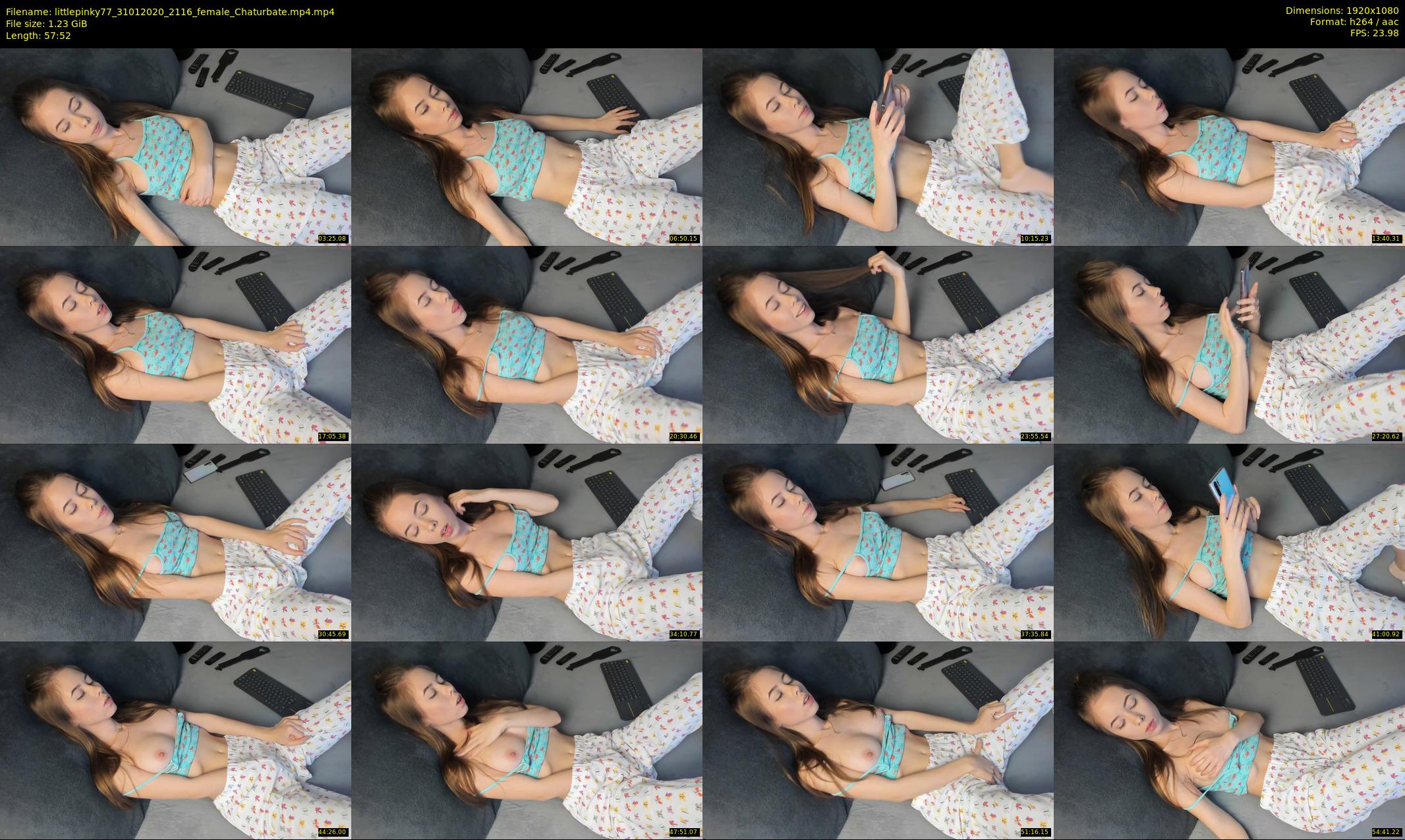 littlepinky77 — 58 minute Chaturbate female cam show recording, 1080p, Jan 31, 2020