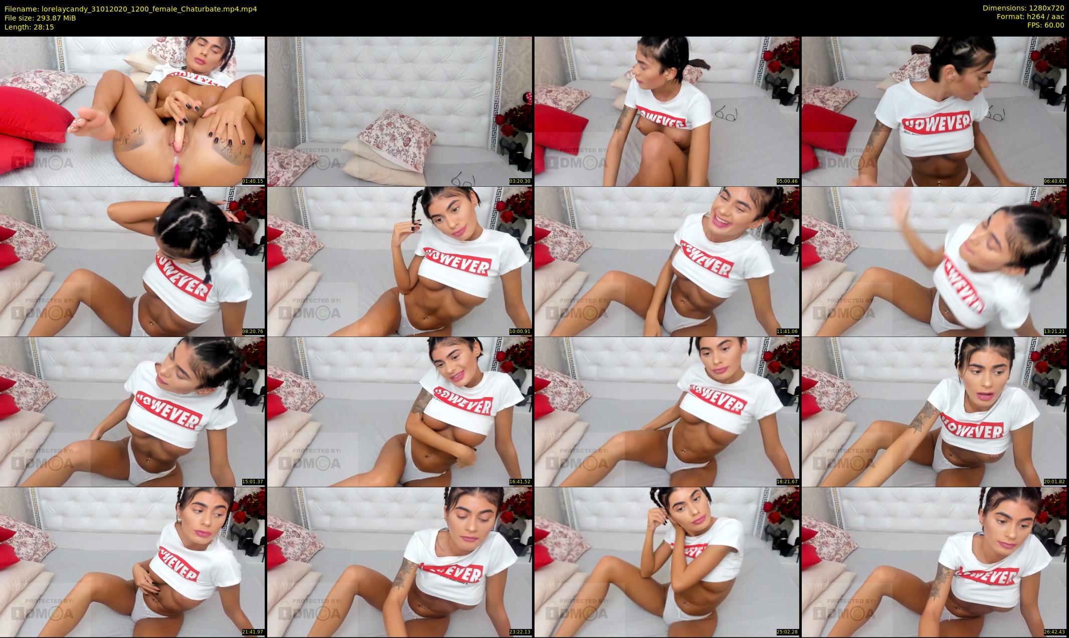 lorelaycandy — 29 minute Chaturbate female cam show recording, 720p, Jan 31, 2020