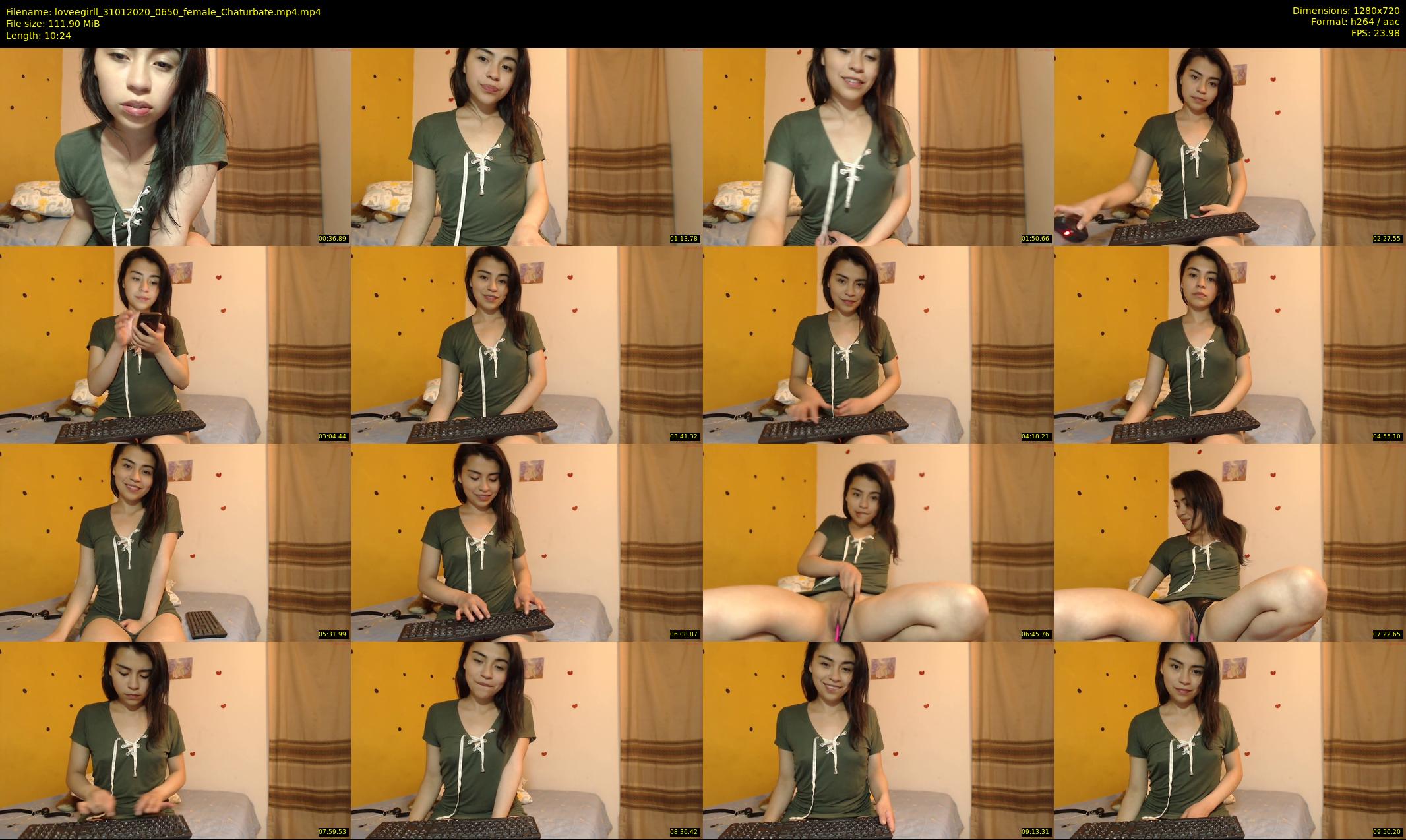 loveegirll — 11 minute Chaturbate female cam show recording, 720p, Jan 31, 2020