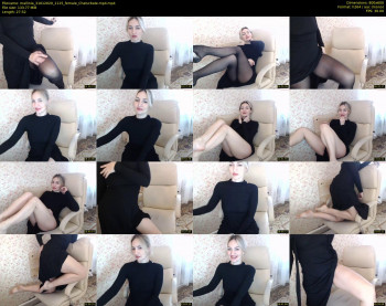 mallinia — 28 minute Chaturbate female cam show recording, 480p, Jan 31, 2020