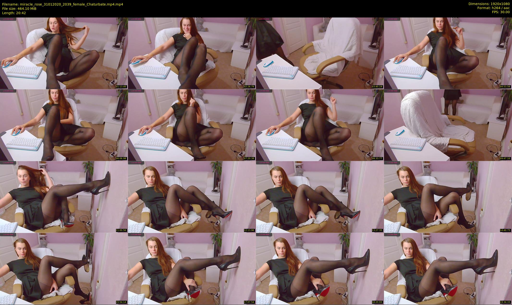 miracle_rose — 21 minute Chaturbate female cam show recording, 1080p, Jan 31, 2020