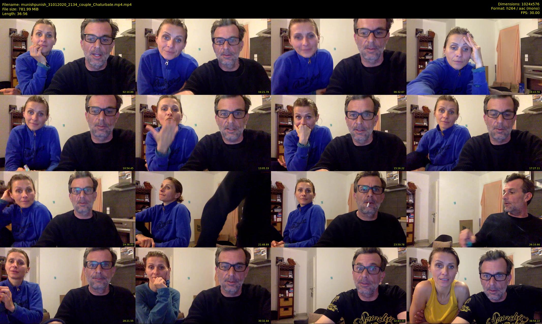 munishpunish — 37 minute Chaturbate couple cam show recording, 480p, Jan 31, 2020
