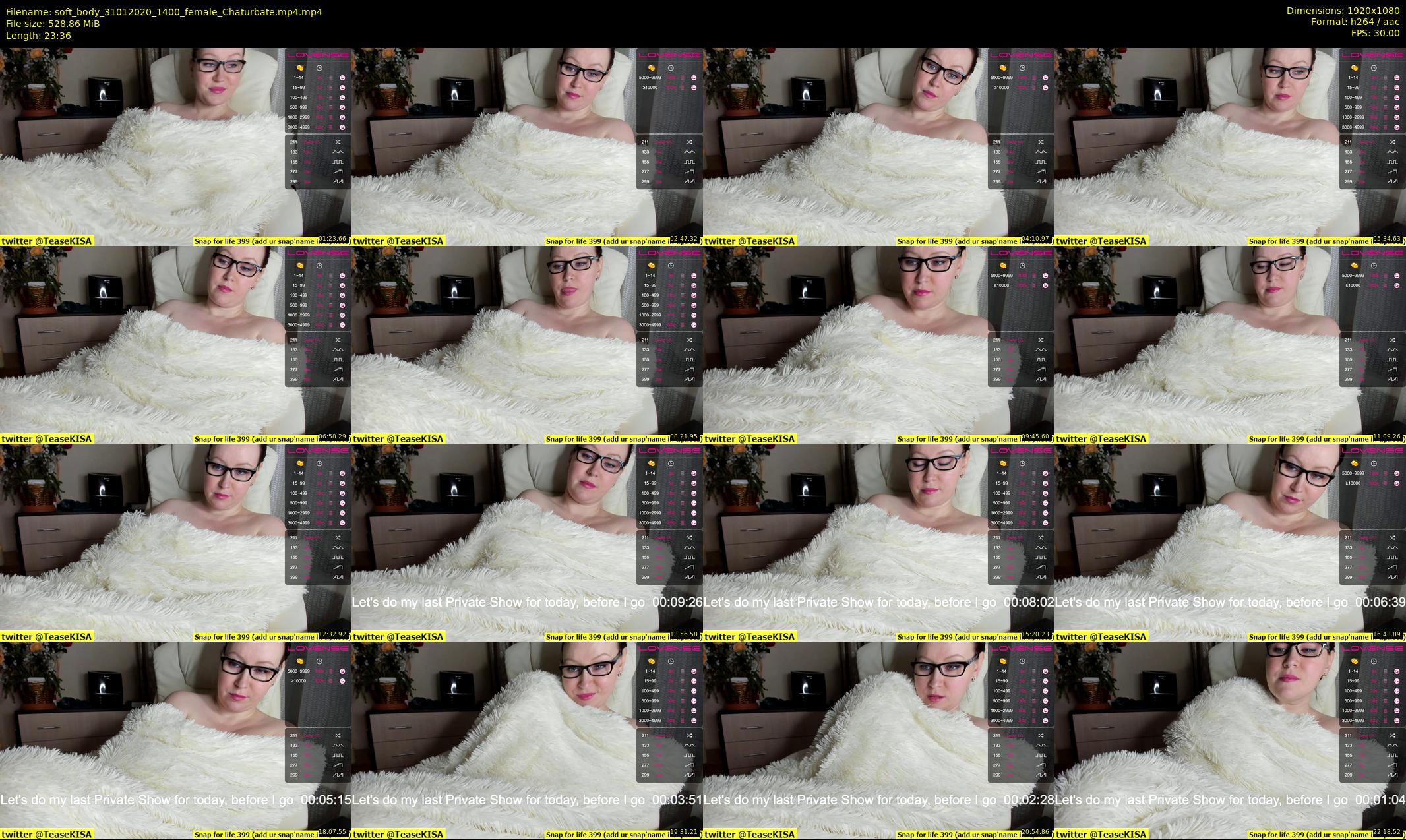 soft_body — 24 minute Chaturbate female cam show recording, 1080p, Jan 31, 2020