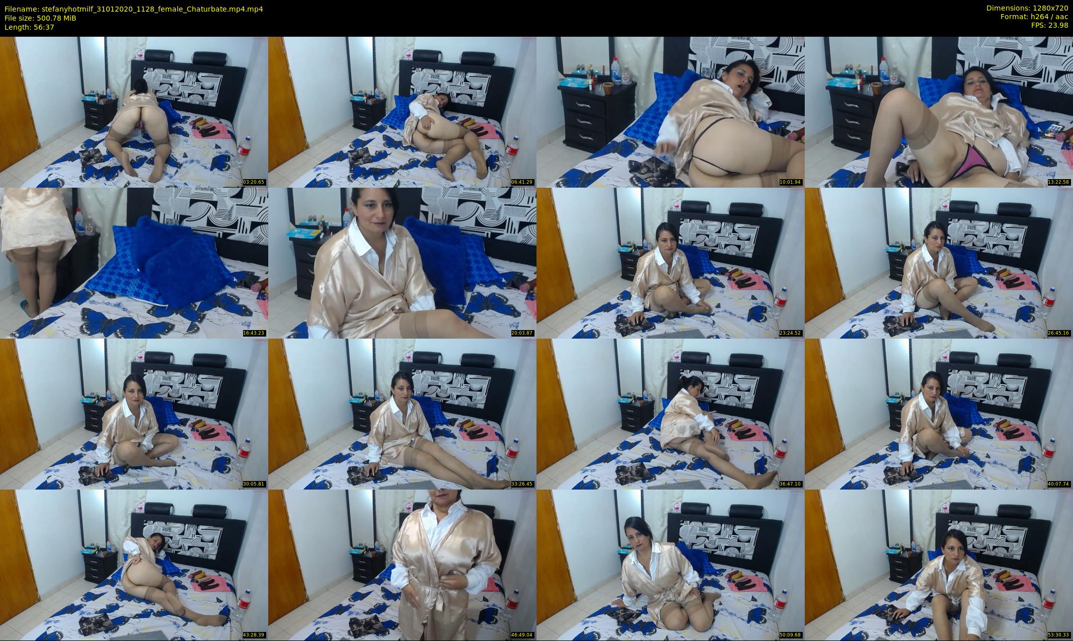 stefanyhotmilf — 57 minute Chaturbate female cam show recording, 720p, Jan 31, 2020