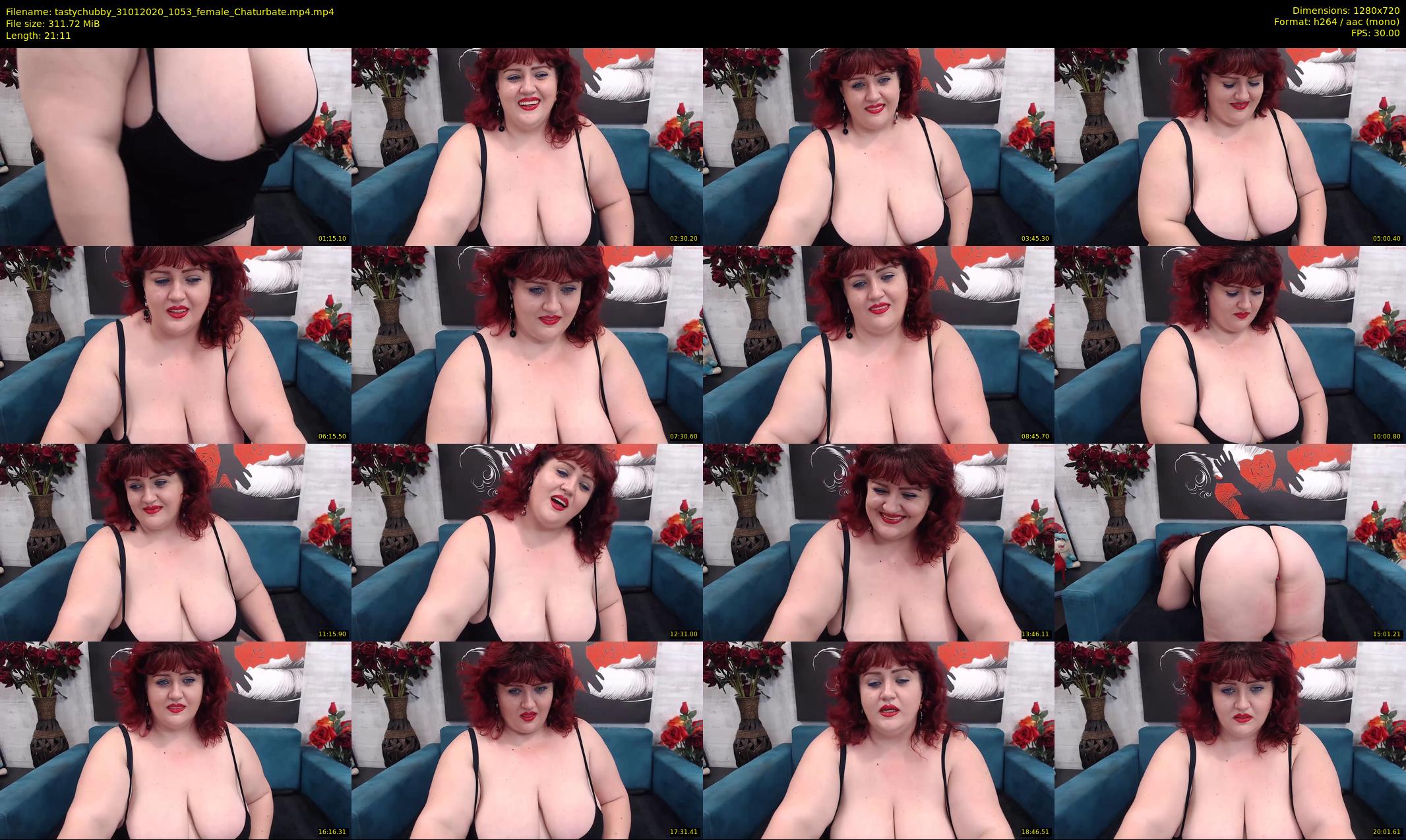 tastychubby — 22 minute Chaturbate female cam show recording, 720p, Jan 31, 2020