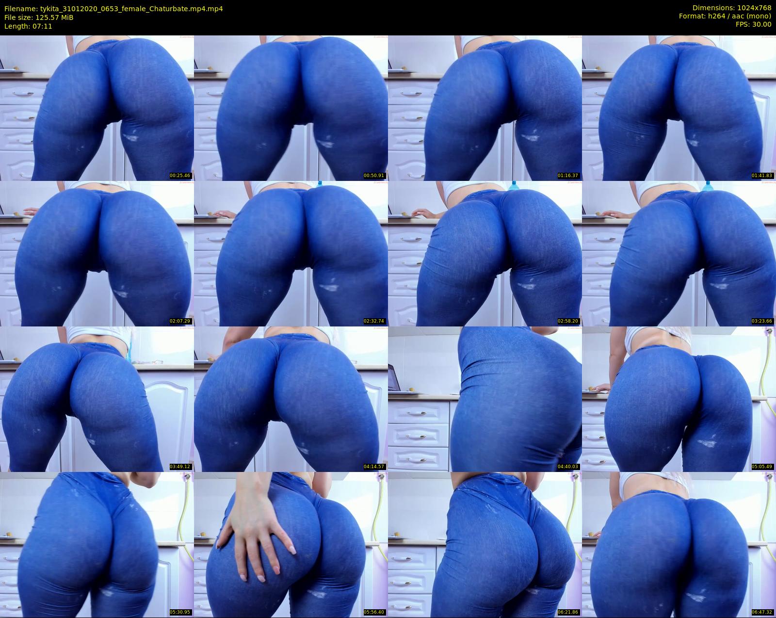 tykita — 8 minute Chaturbate female cam show recording, 720p, Jan 31, 2020