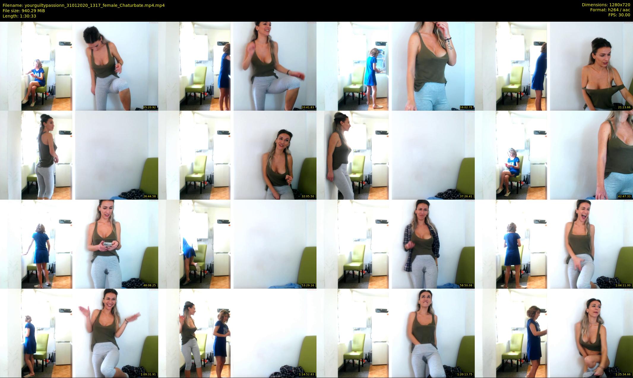 yourguiltypassionn — 91 minute Chaturbate female cam show recording, 720p, Jan 31, 2020