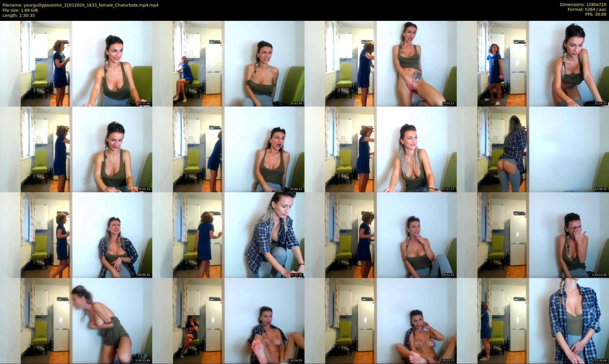 yourguiltypassionn — 91 minute Chaturbate female cam show recording, 720p, Jan 31, 2020