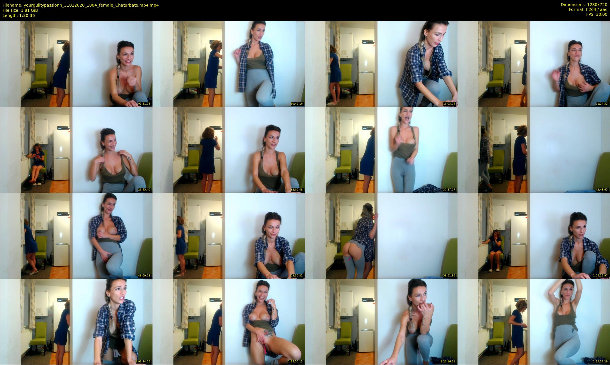 yourguiltypassionn — 91 minute Chaturbate female cam show recording, 720p, Jan 31, 2020