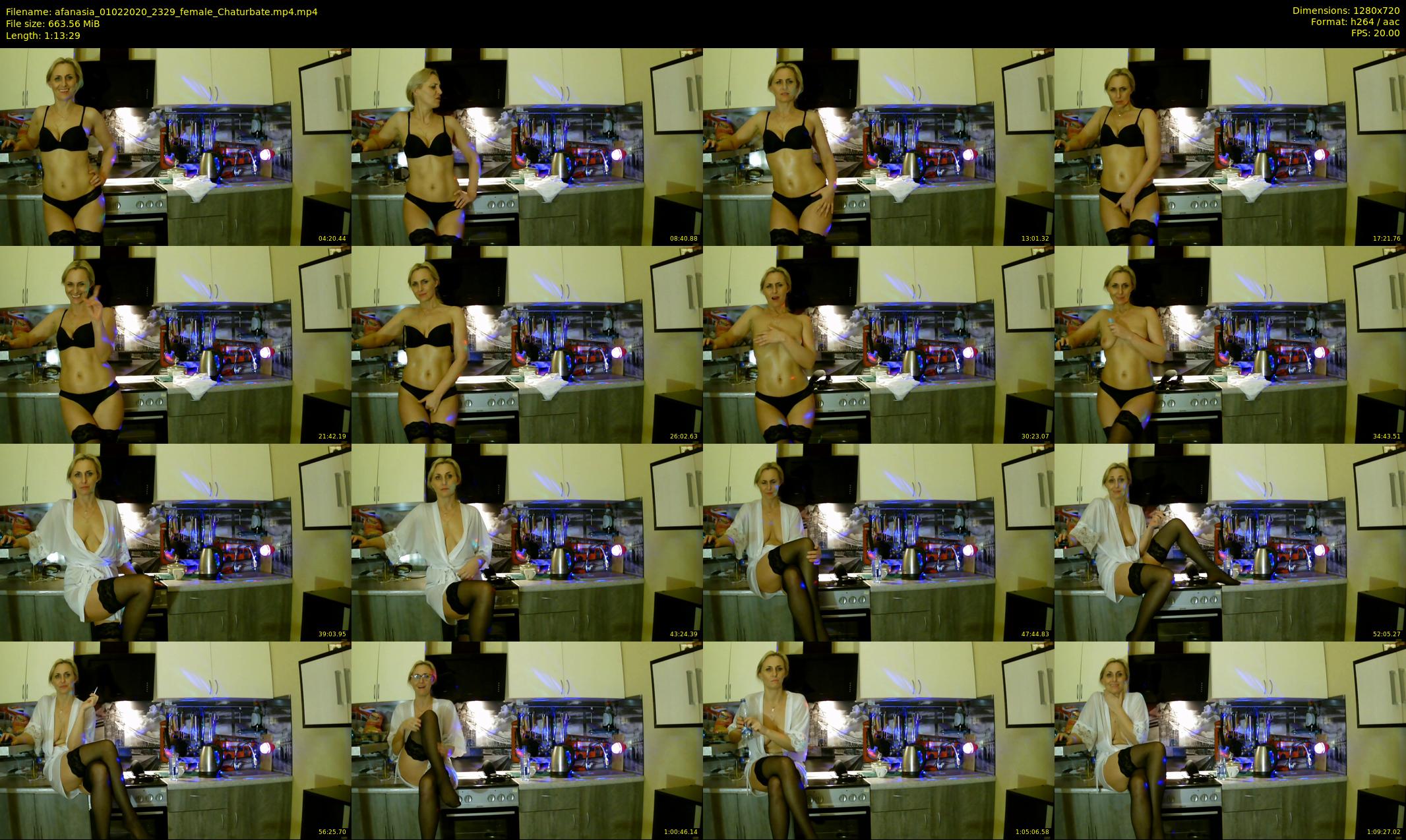 afanasia — 74 minute Chaturbate female cam show recording, 720p, Feb 1, 2020