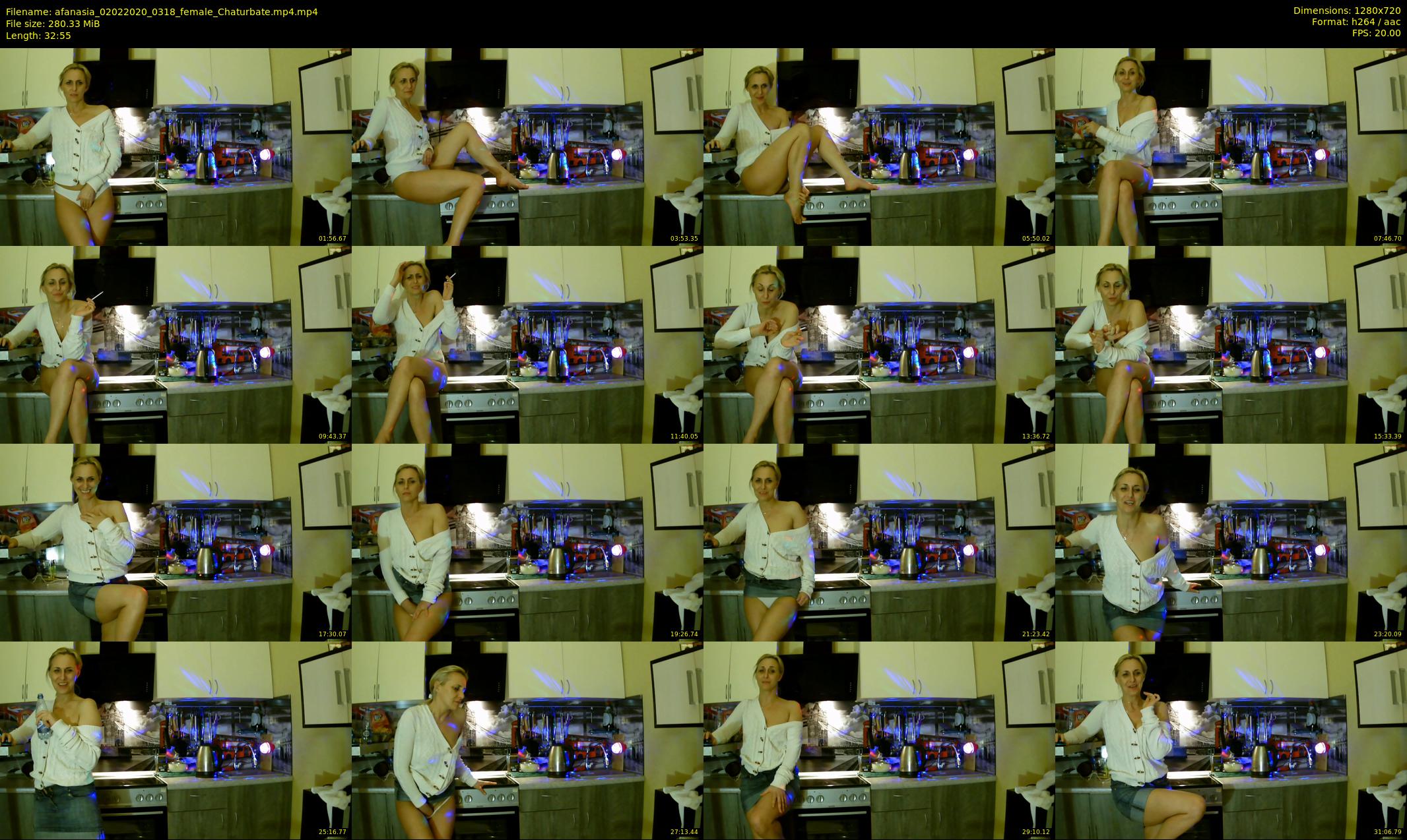 afanasia — 33 minute Chaturbate female cam show recording, 720p, Feb 2, 2020