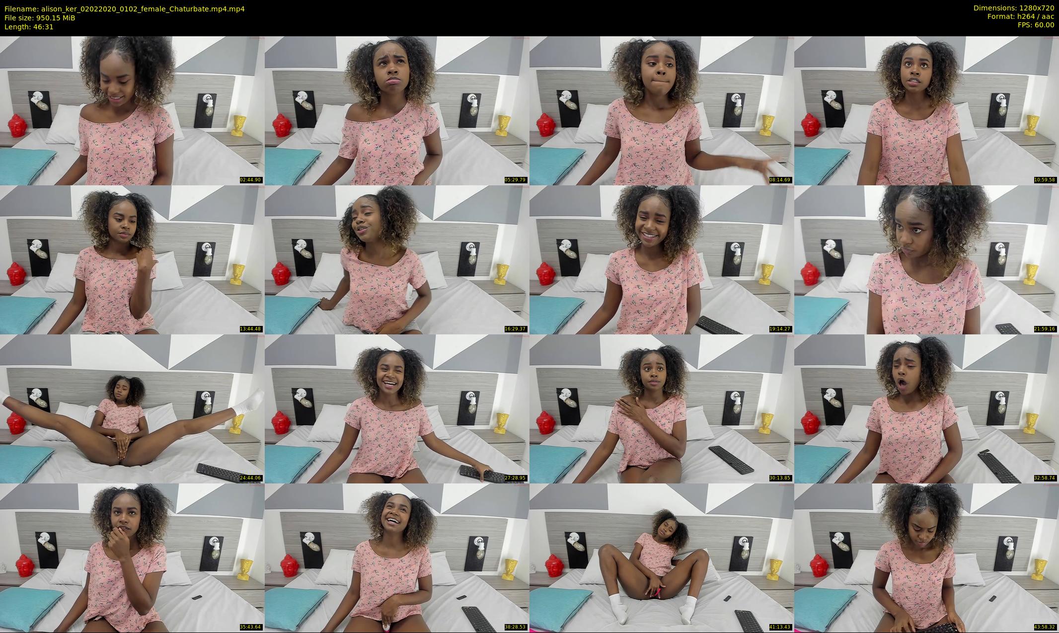 alison_ker — 47 minute Chaturbate female cam show recording, 720p, Feb 2, 2020