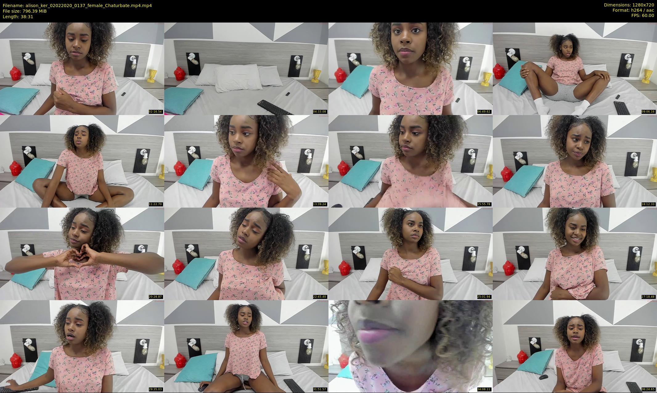 alison_ker — 39 minute Chaturbate female cam show recording, 720p, Feb 2, 2020