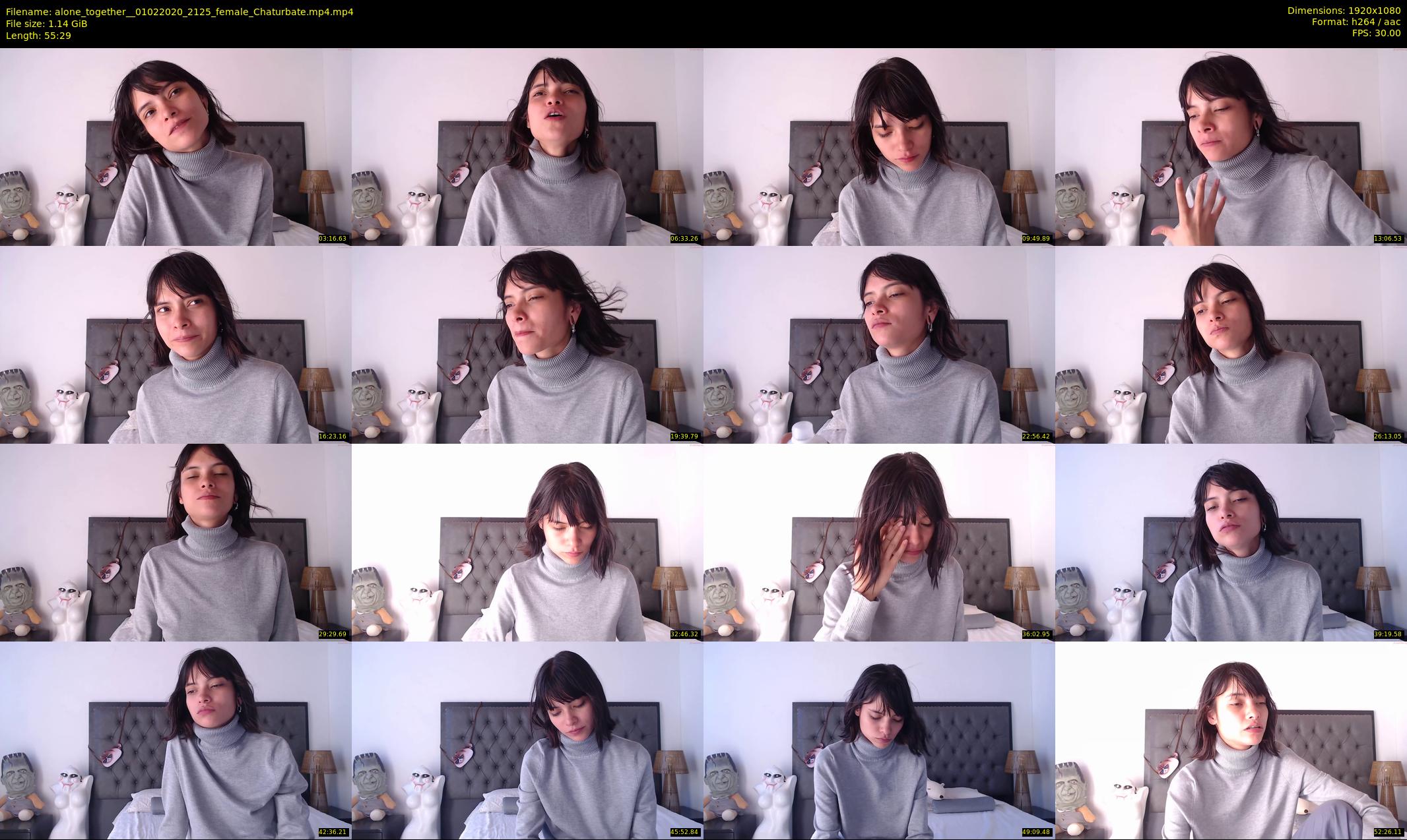 alone_together_ — 56 minute Chaturbate female cam show recording, 1080p, Feb 1, 2020