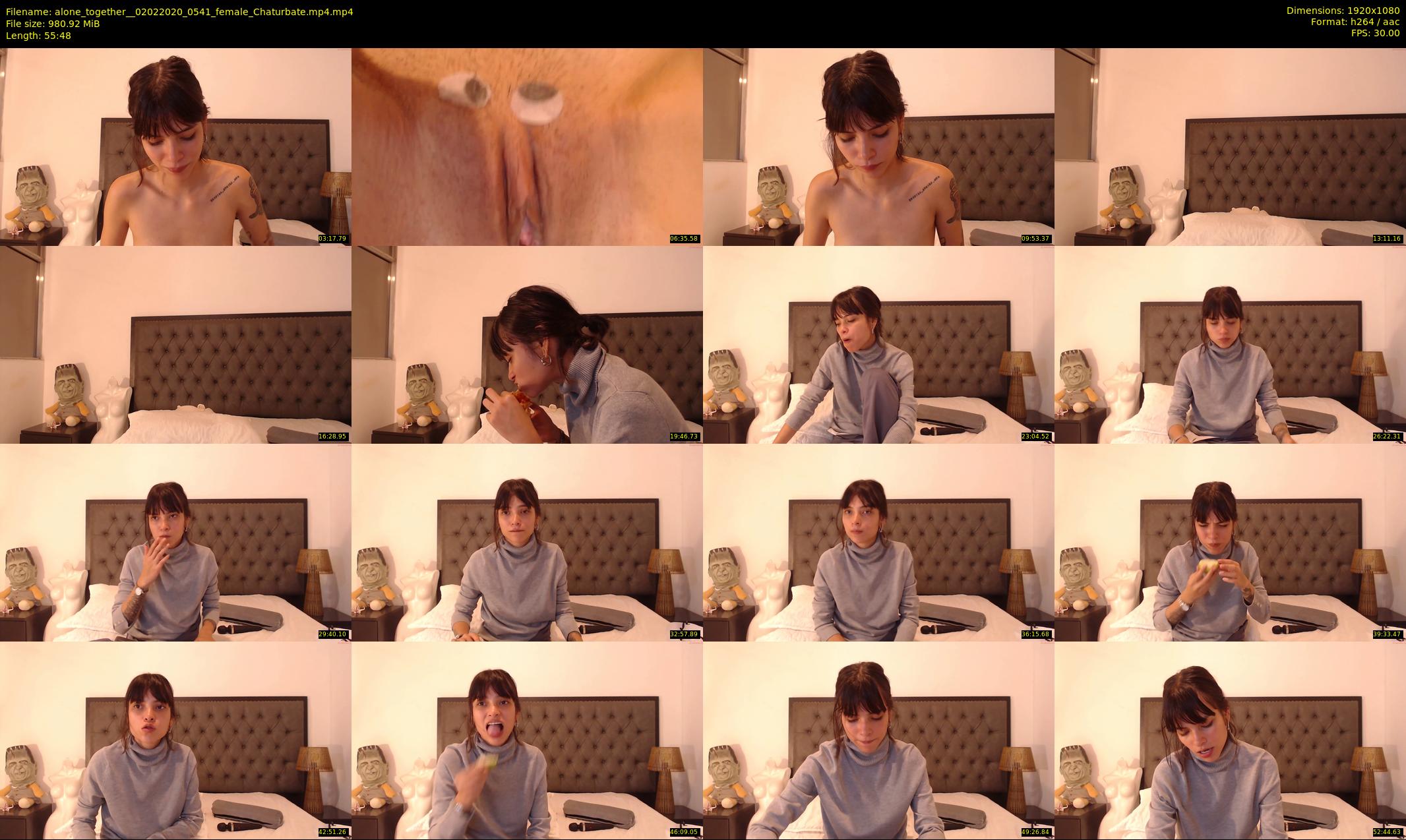 alone_together_ — 56 minute Chaturbate female cam show recording, 1080p, Feb 2, 2020