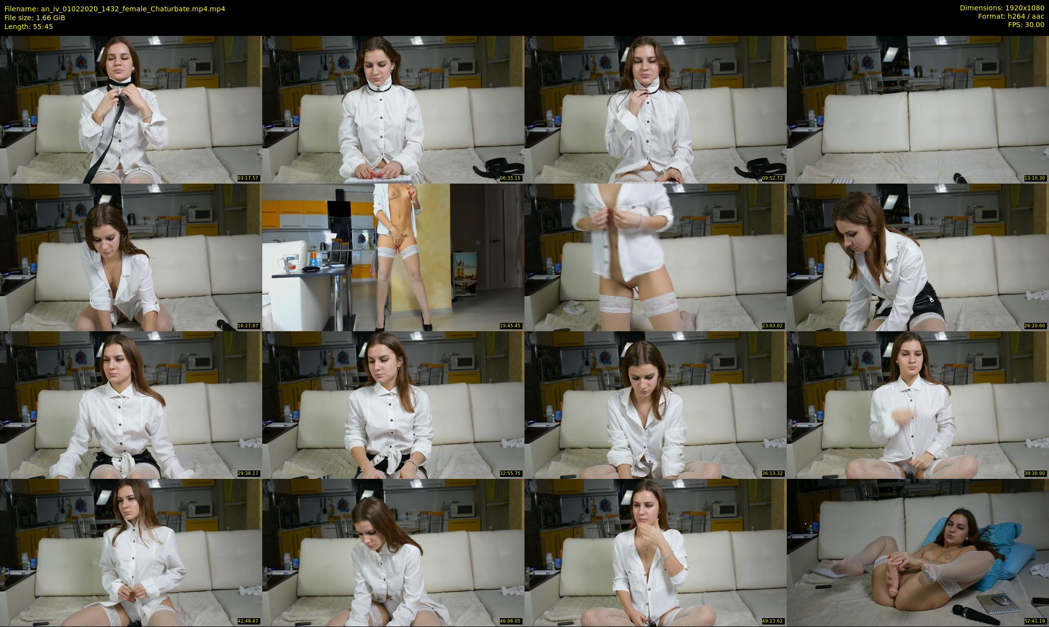 an_iv — 56 minute Chaturbate female cam show recording, 1080p, Feb 1, 2020