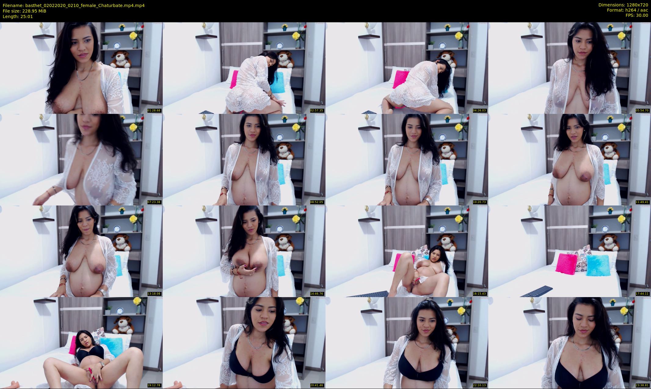 basthet — 26 minute Chaturbate female cam show recording, 720p, Feb 2, 2020